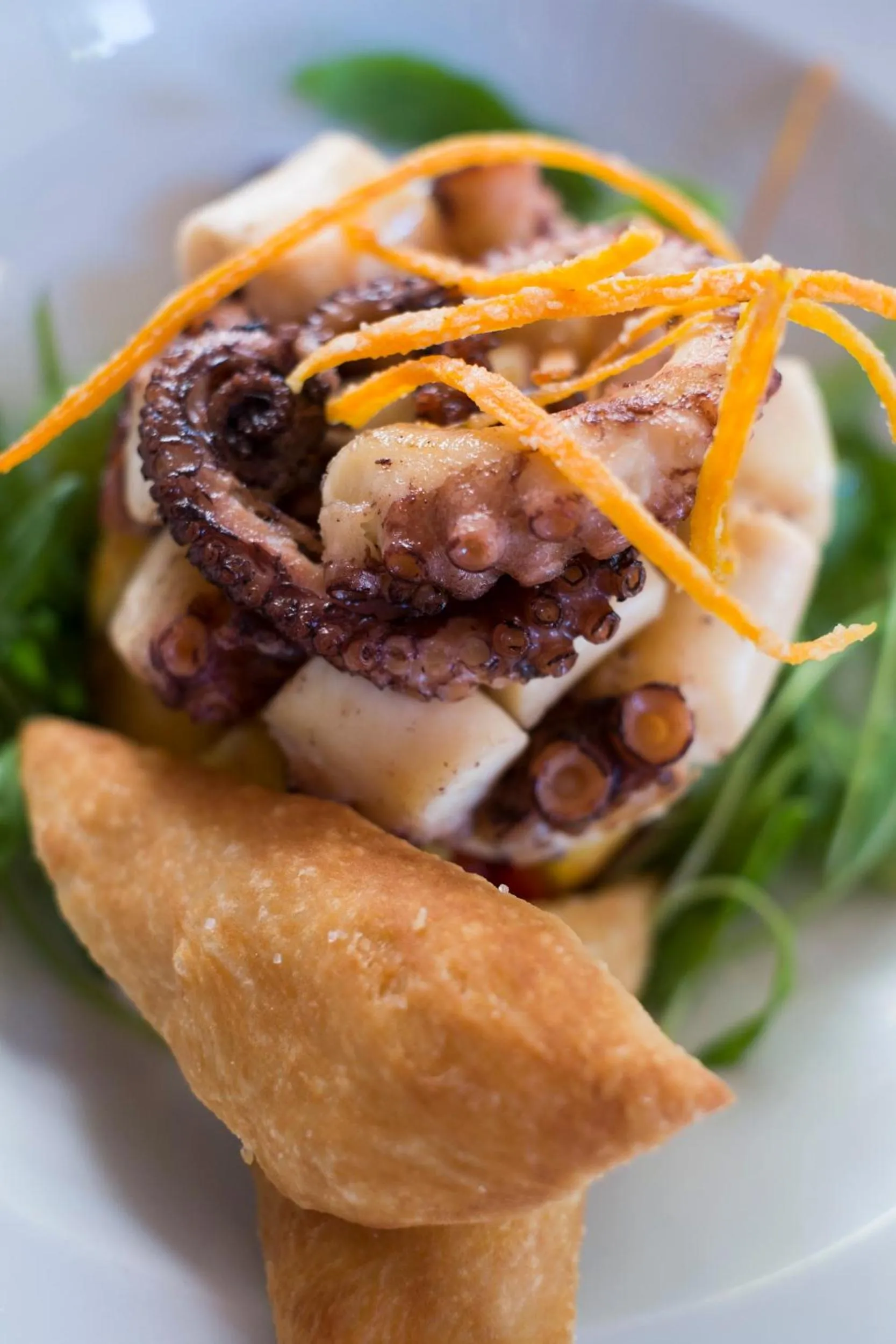 Food close-up in Acapulco Beach