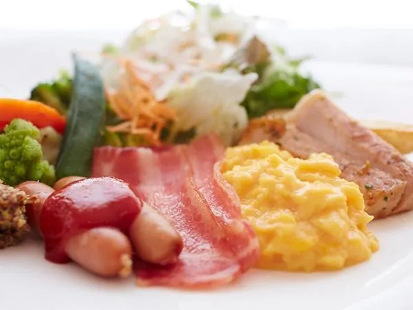 Buffet breakfast in Hotel New Otani Takaoka