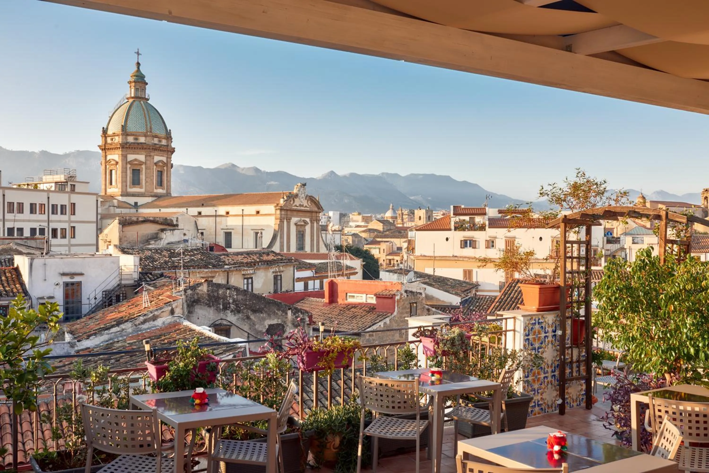 Balcony/Terrace in La Terrazza sul Centro