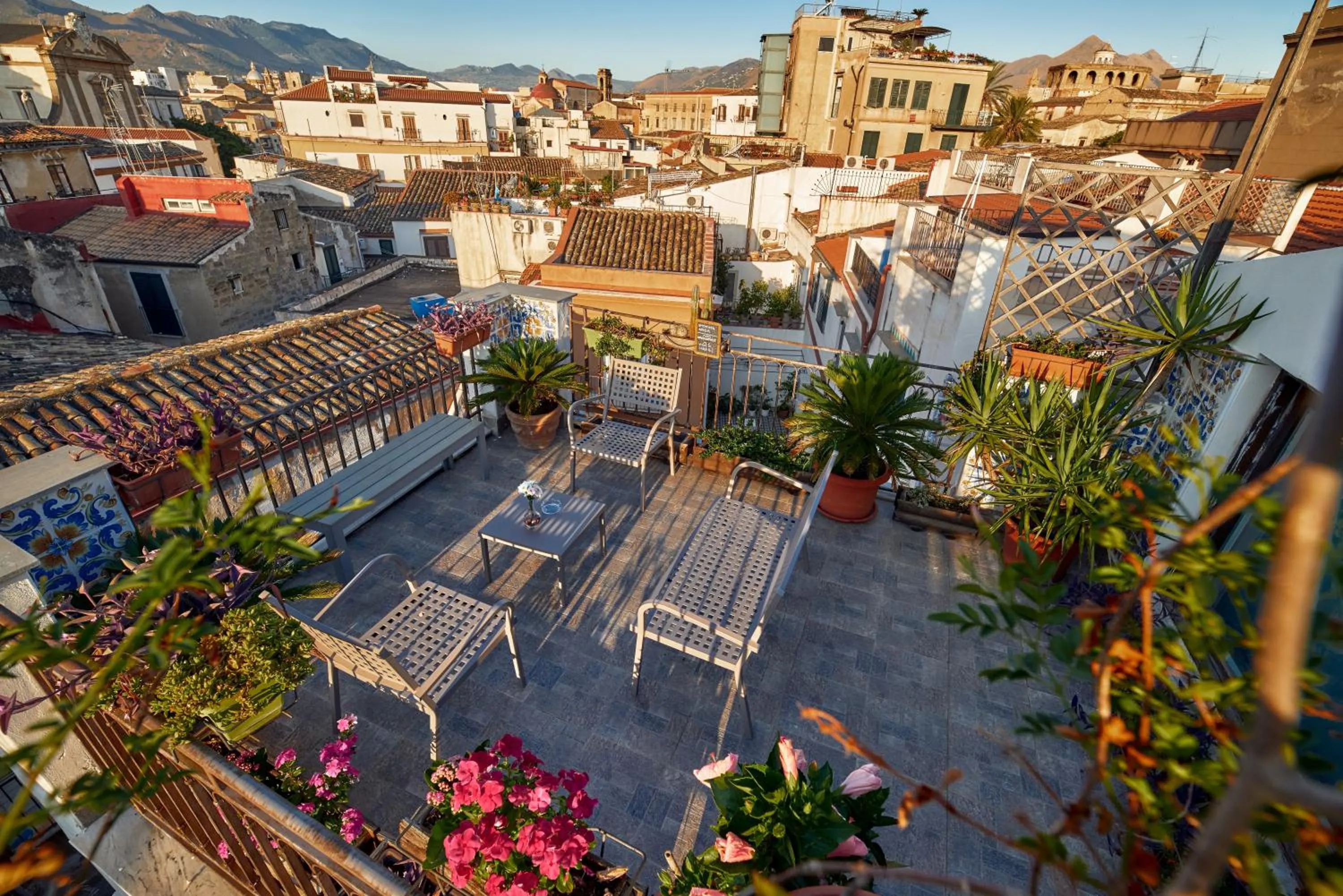 Balcony/Terrace in La Terrazza sul Centro