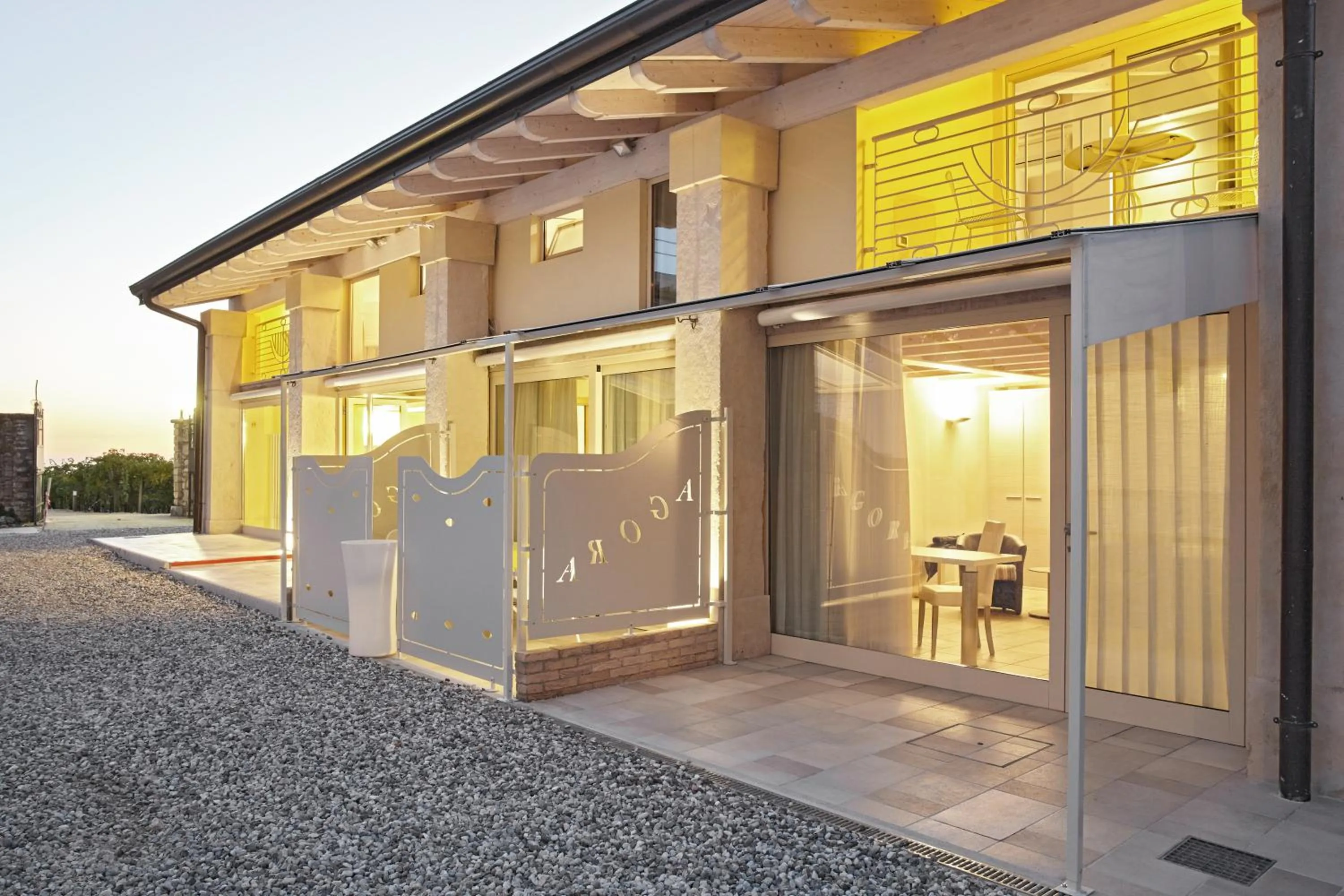 Street view in B&B Agorà