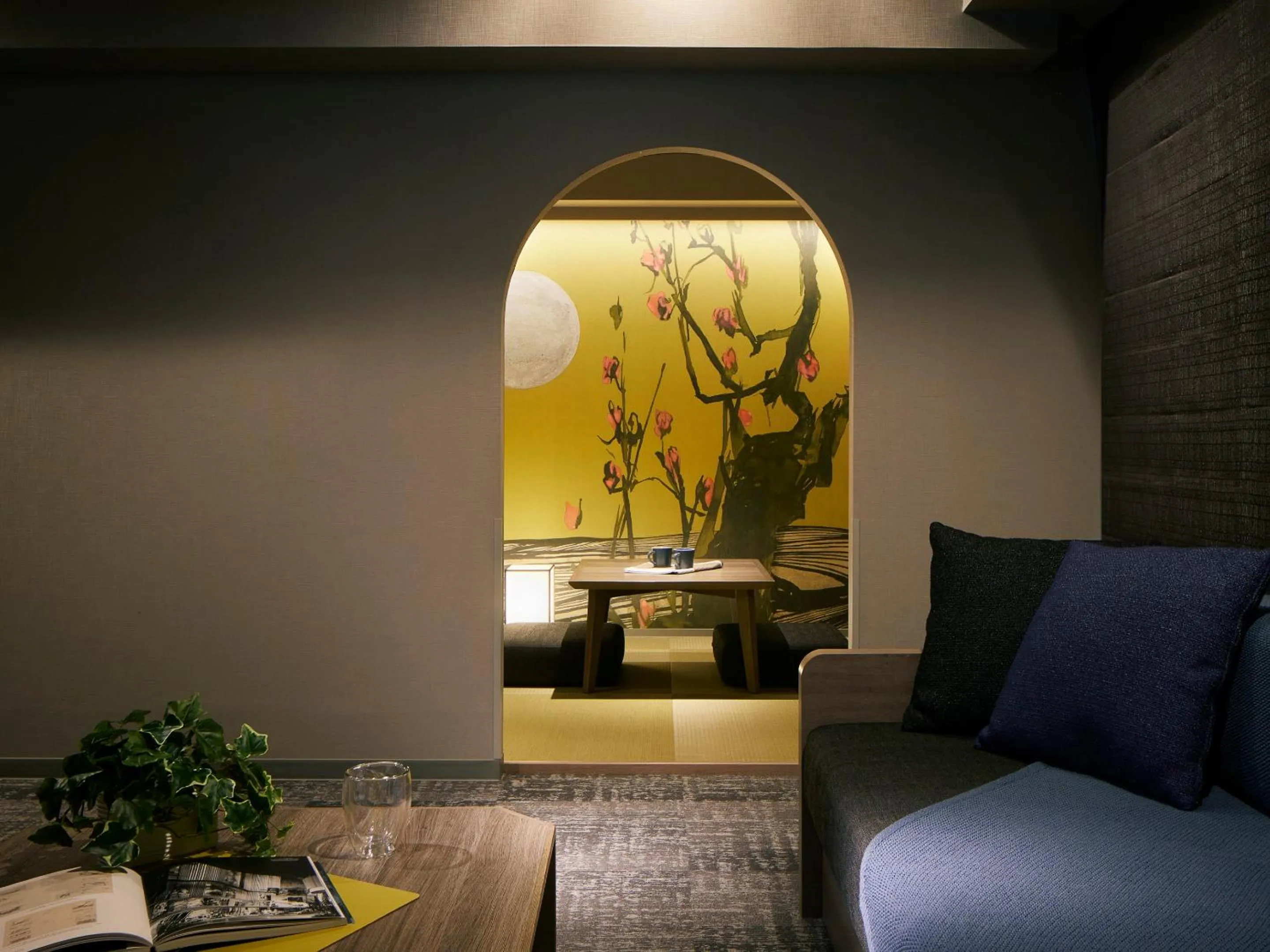 Seating area in Minn Gion