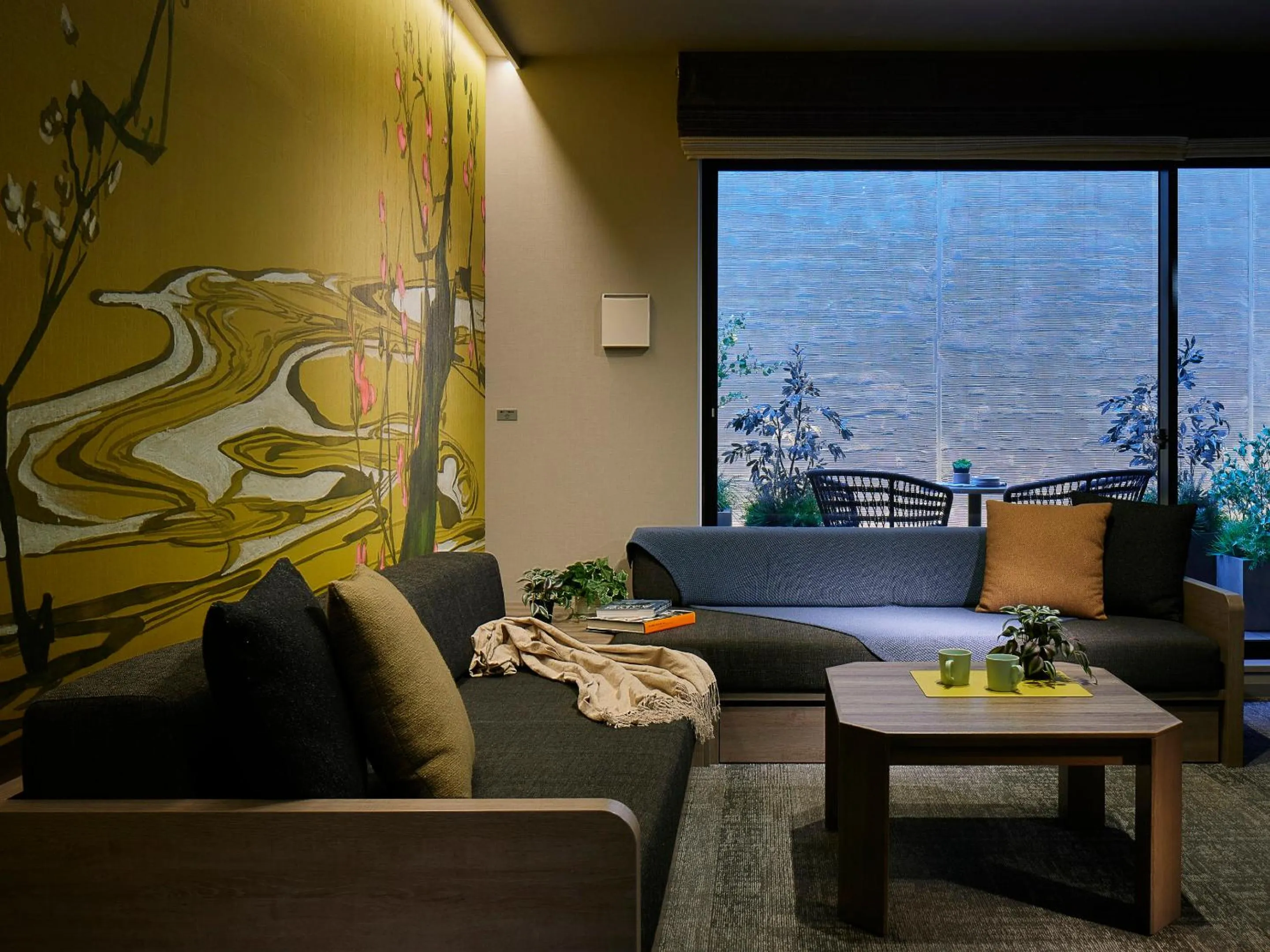 Seating area in Minn Gion