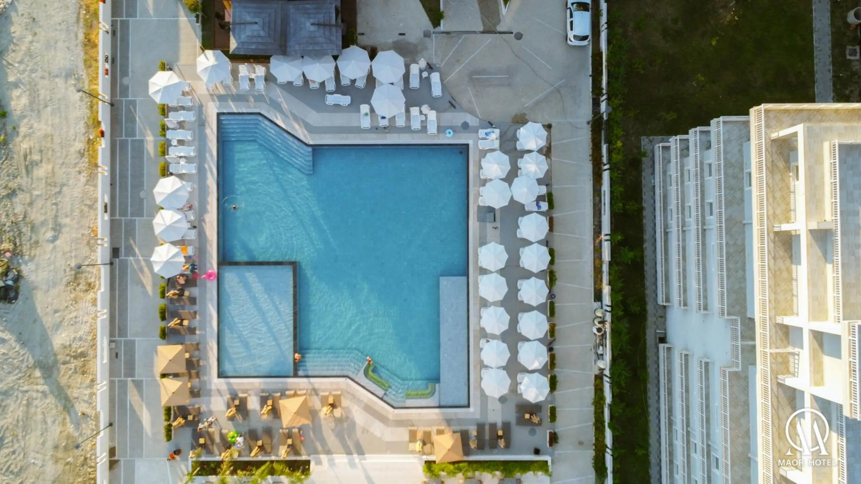 Swimming pool in Maor Hotel