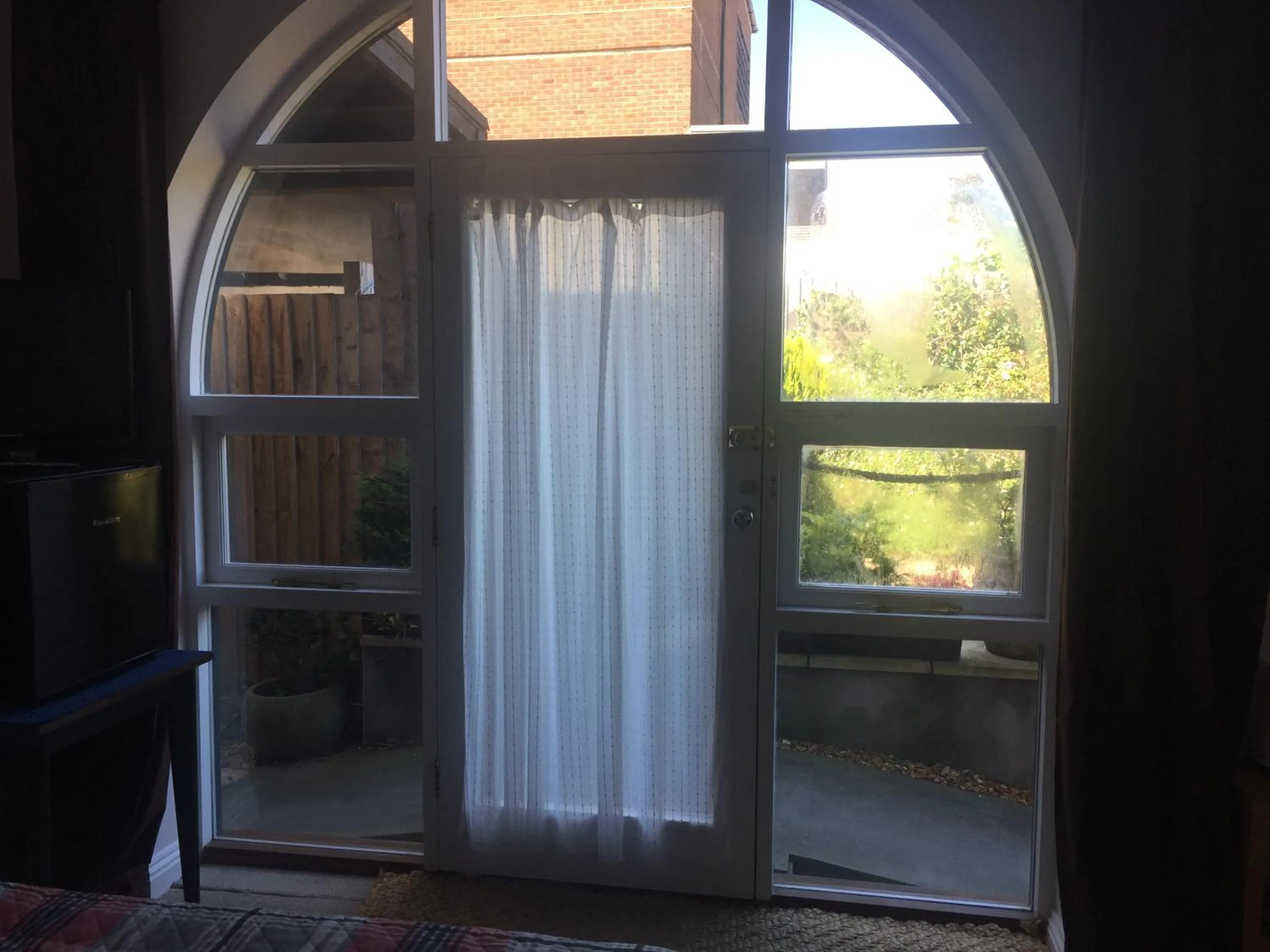 Garden view in The Royal Oak