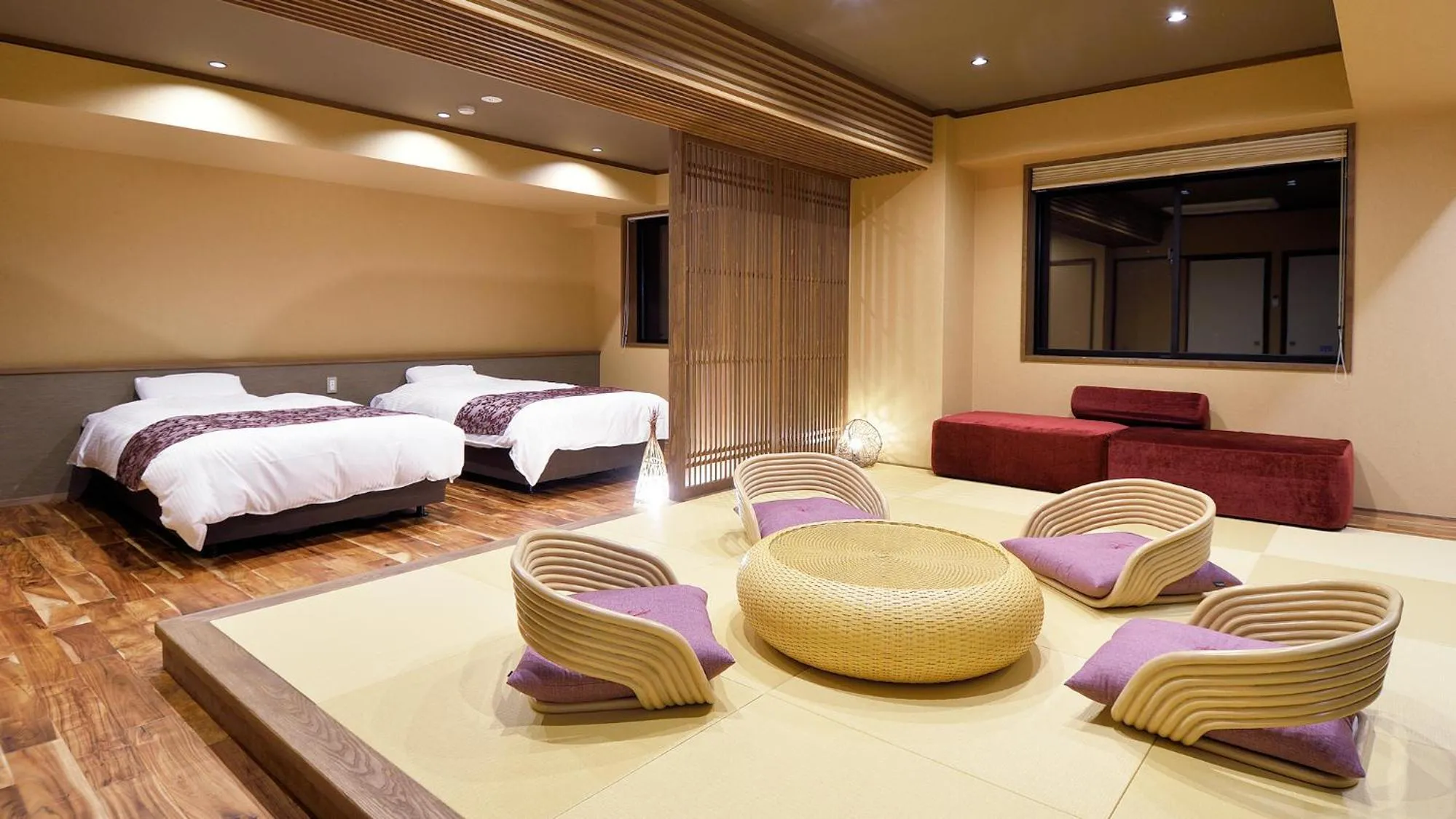 Photo of the whole room, Bed in Ryokan Okayama