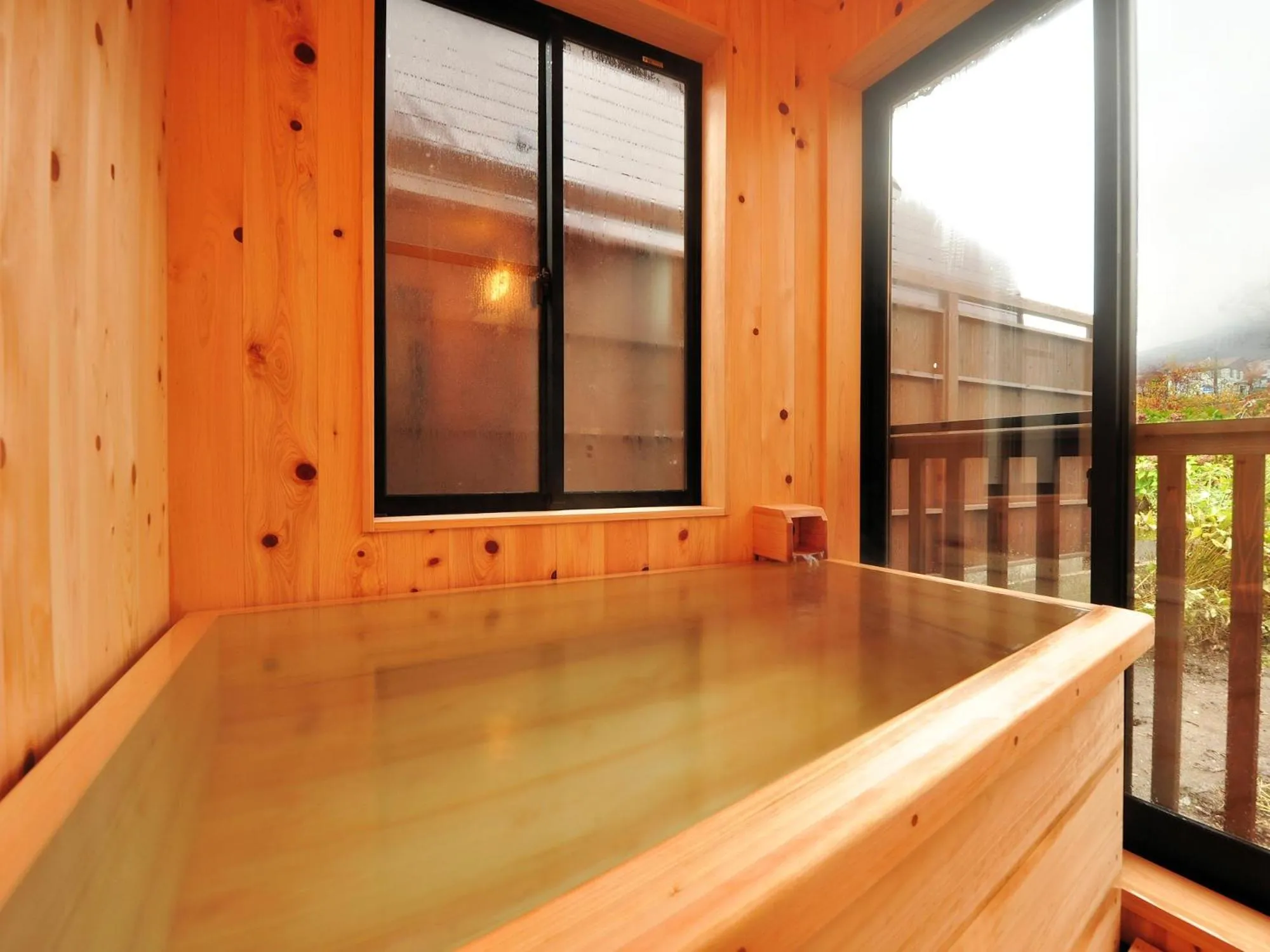 Hot Spring Bath in Ryokan Okayama