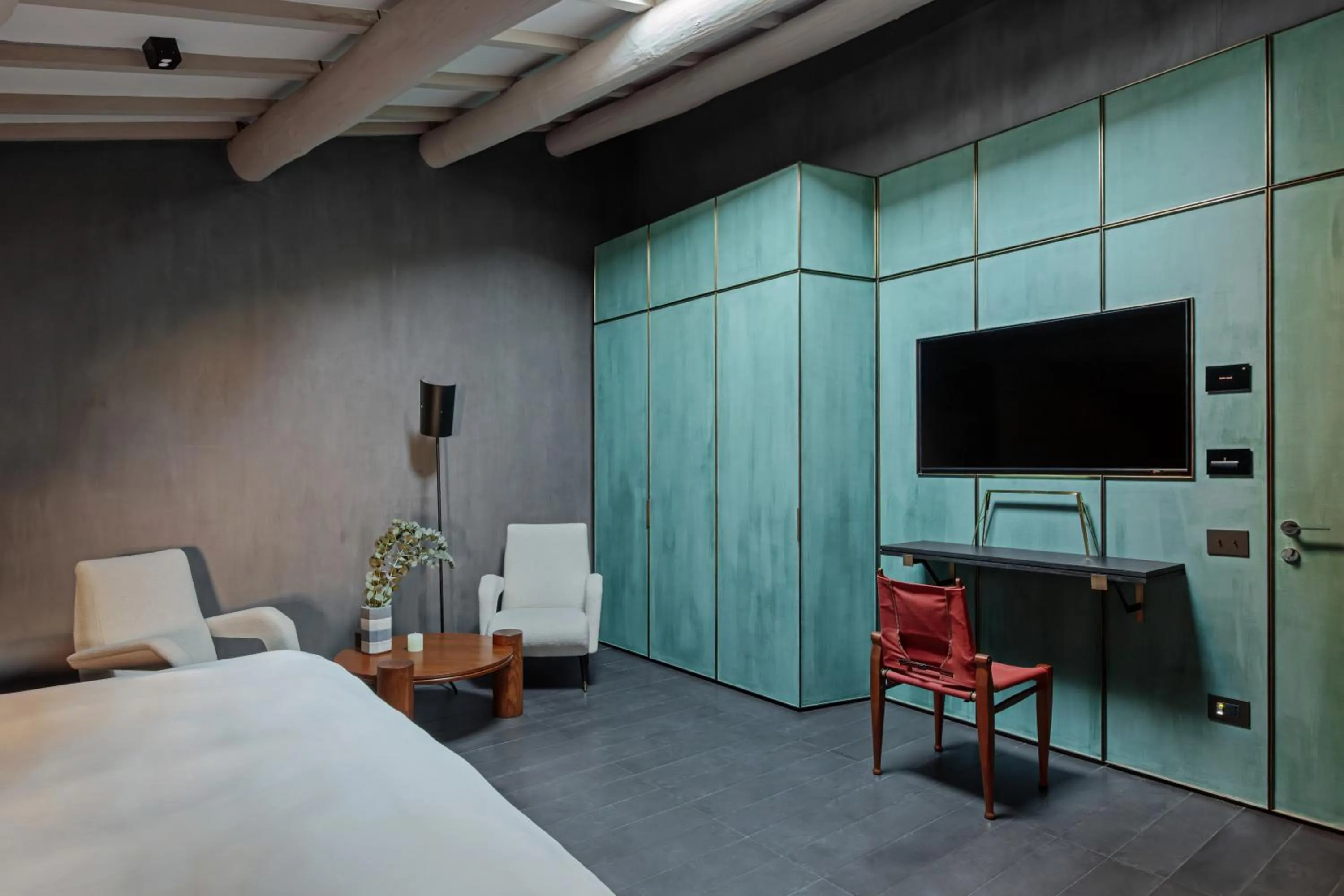 Bedroom, Bed in Palazzo Petrvs