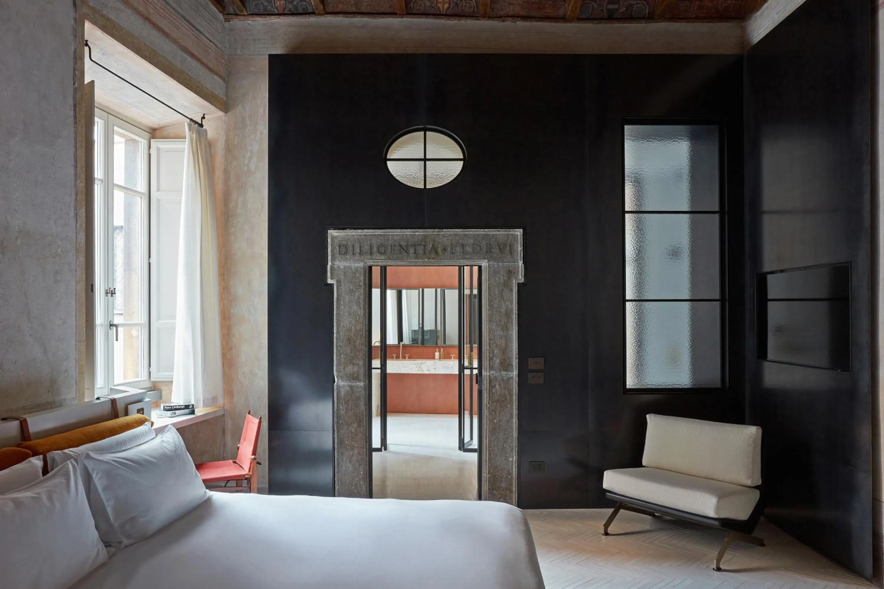 Bedroom, Bed in Palazzo Petrvs