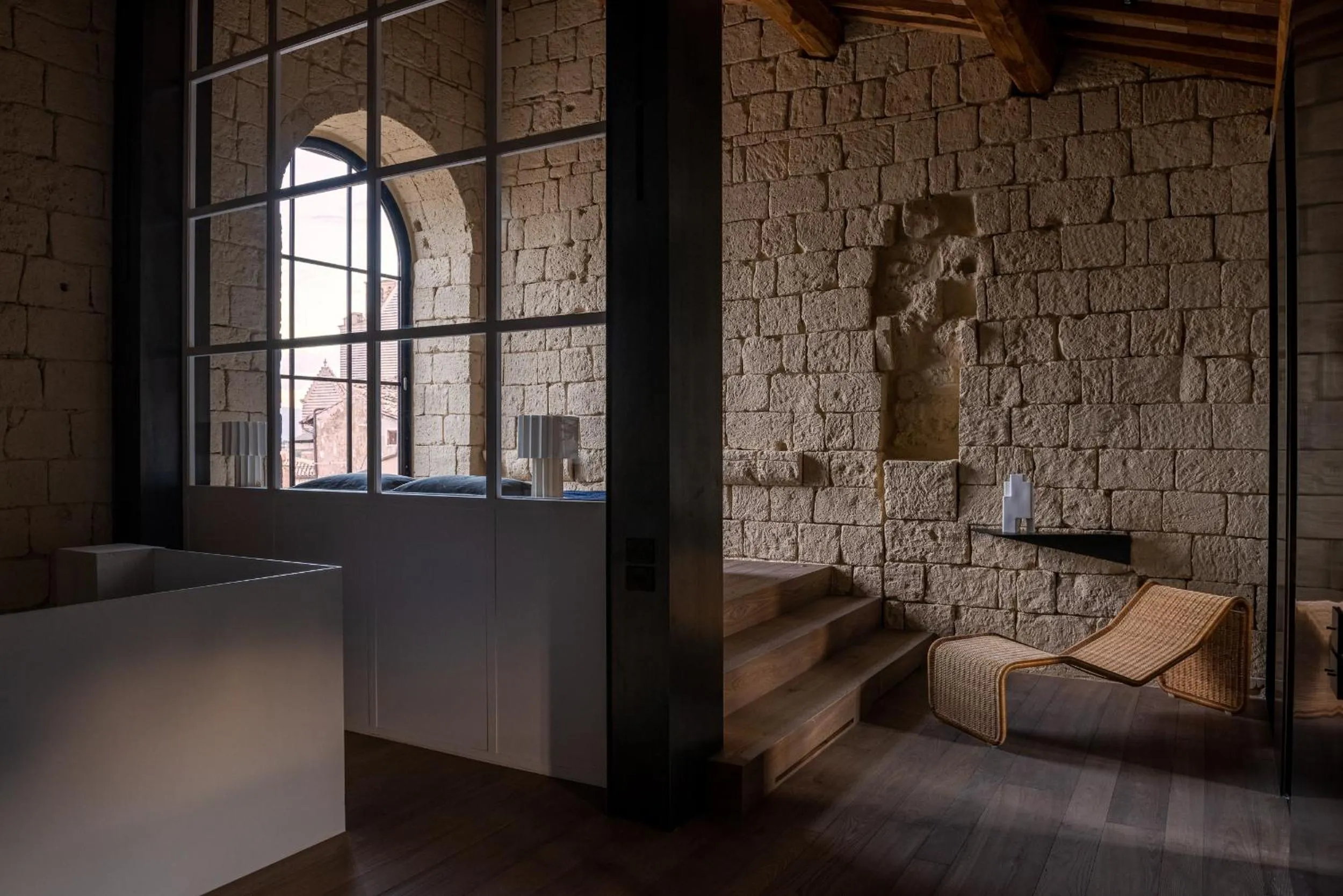 Bedroom in Palazzo Petrvs