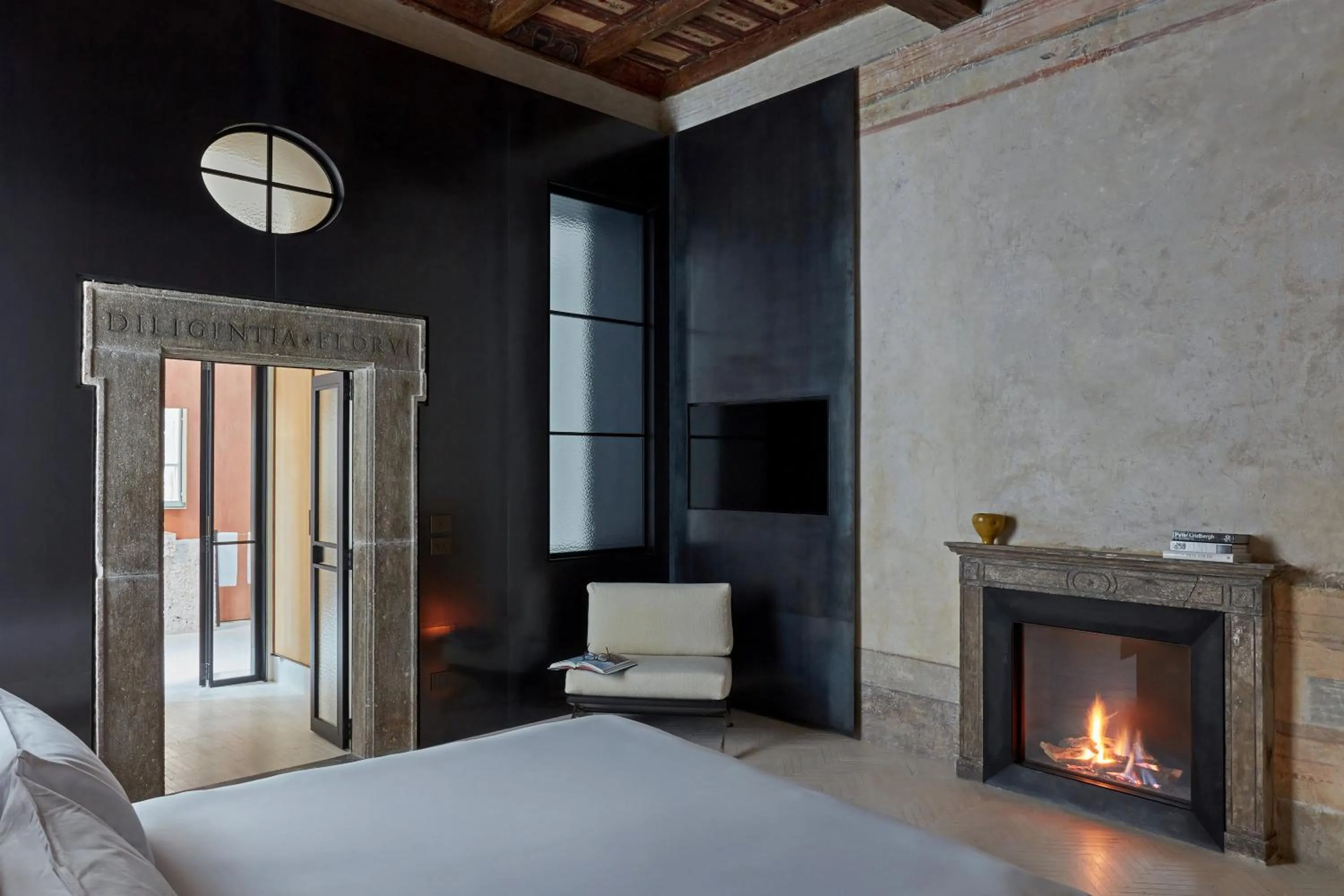 Bedroom, Bed in Palazzo Petrvs