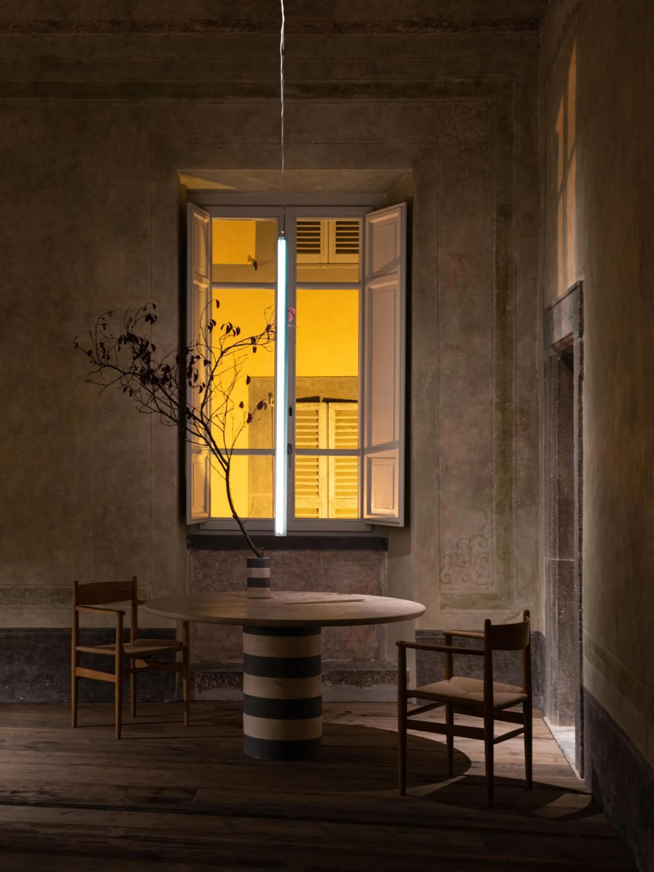 Communal lounge/ TV room in Palazzo Petrvs