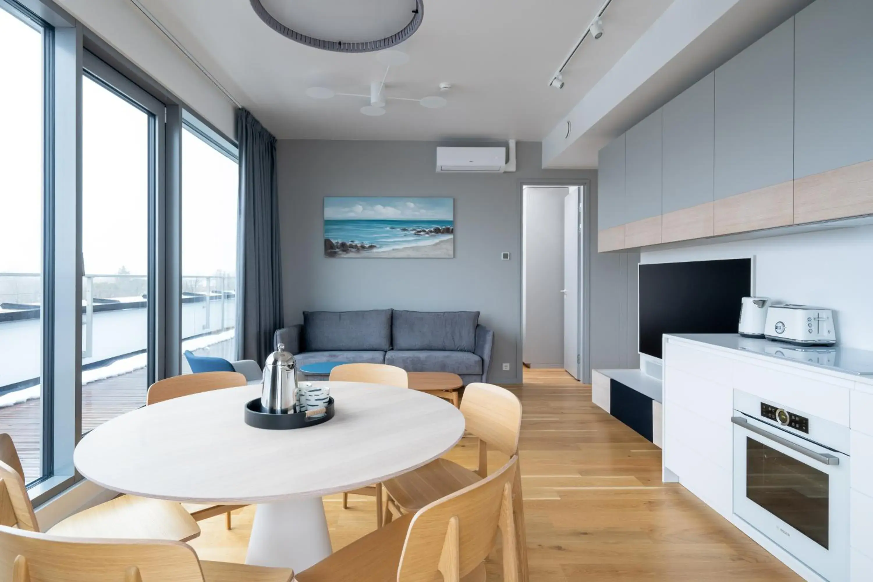 Two-bedroom penthouse with terrace in Bob W Pärnu Two-bedroom penthouse with terrace in Bob W Pärnu