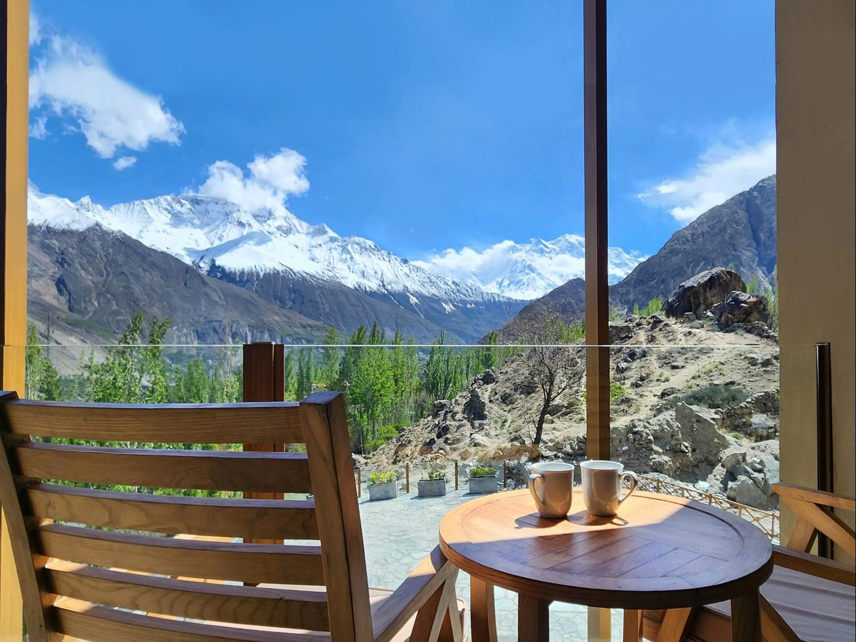 Natural landscape in Ambiance Resort Hunza