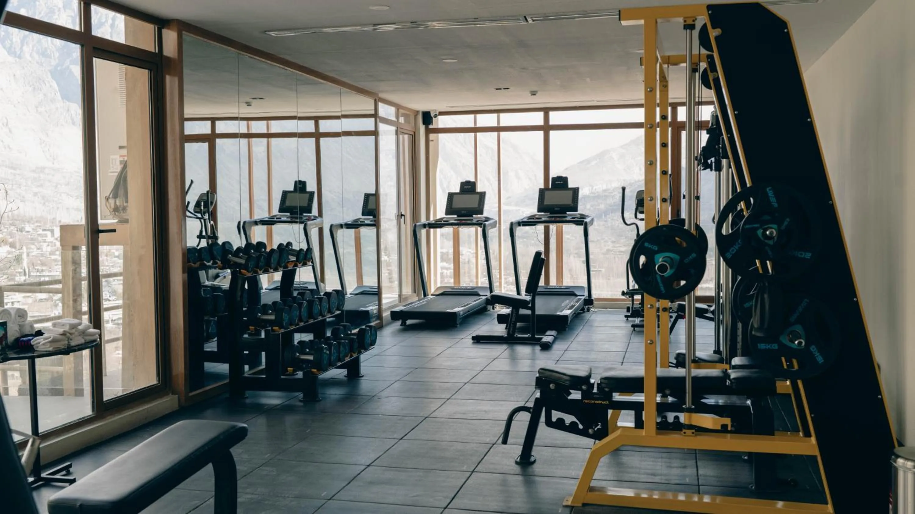 Fitness centre/facilities in Ambiance Resort Hunza