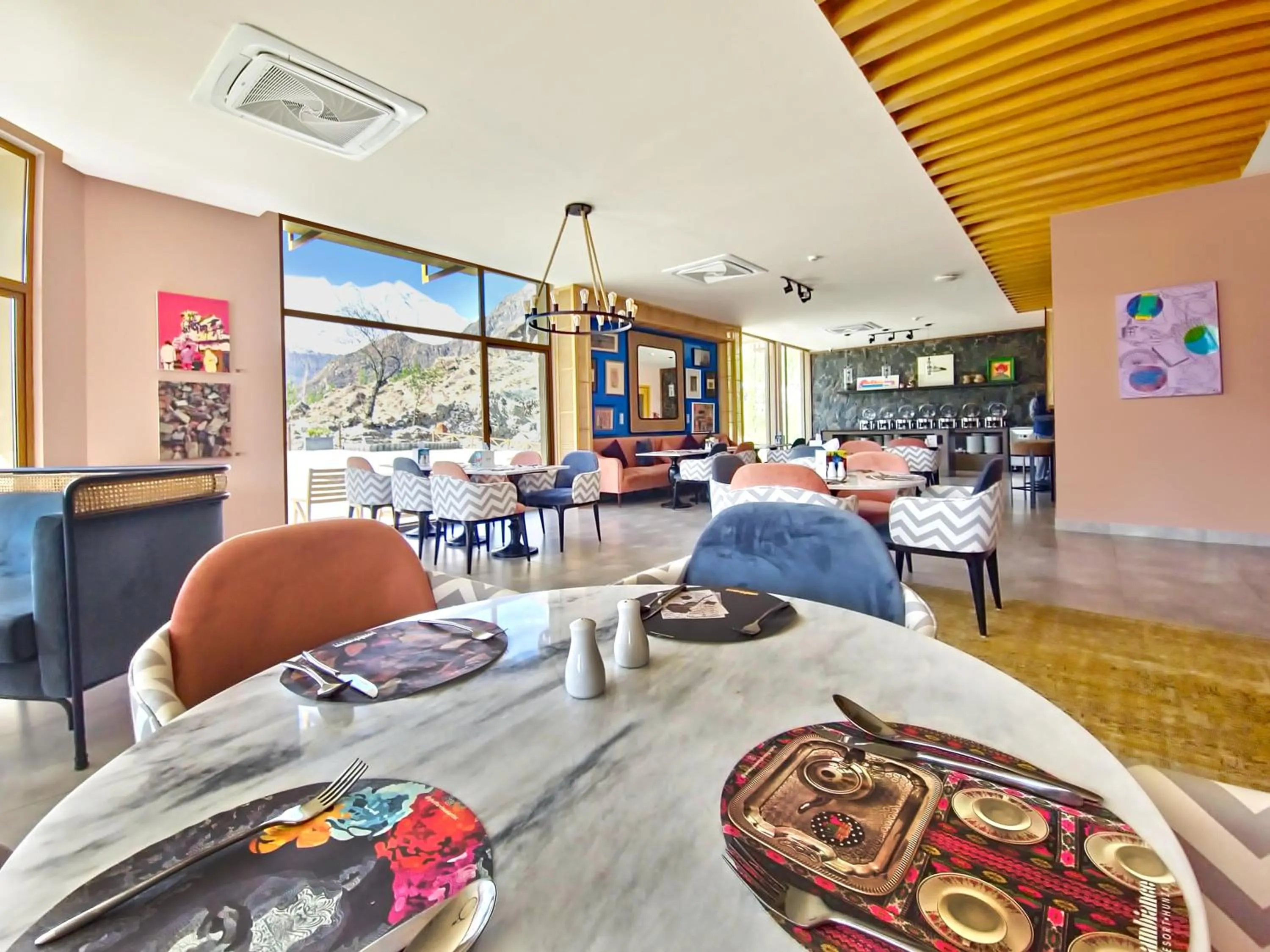 Restaurant/places to eat in Ambiance Resort Hunza
