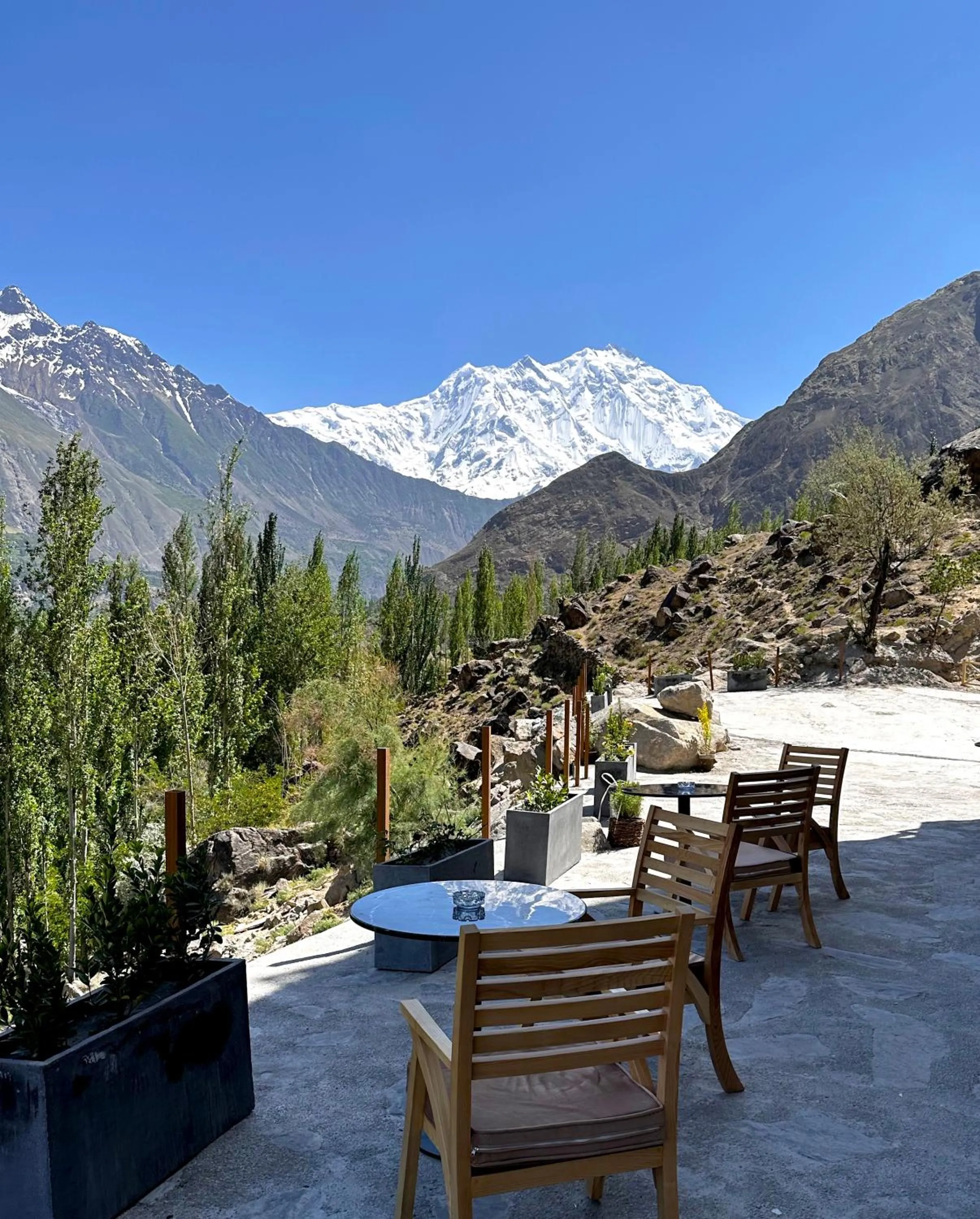 Natural landscape in Ambiance Resort Hunza