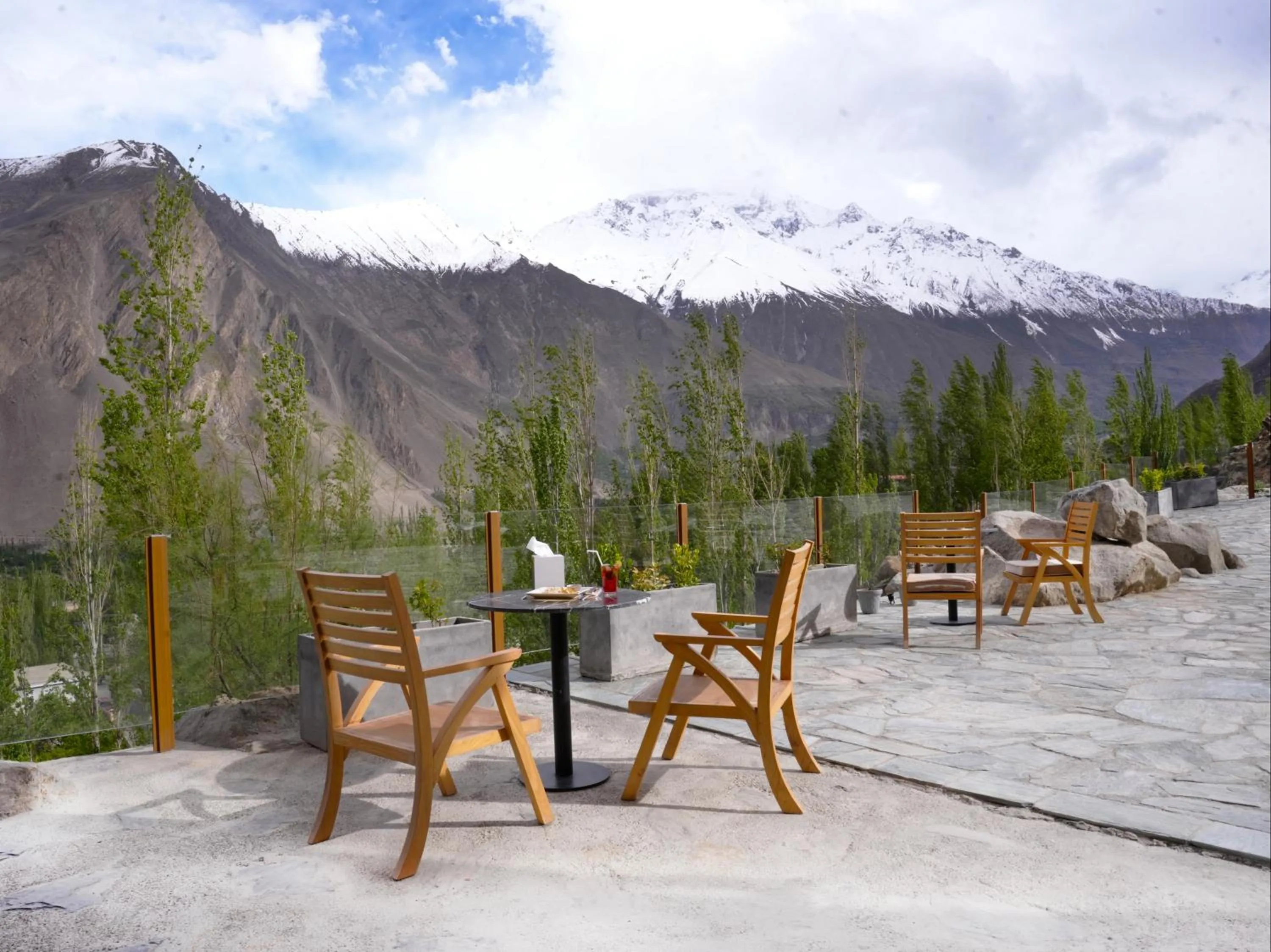 Natural landscape in Ambiance Resort Hunza