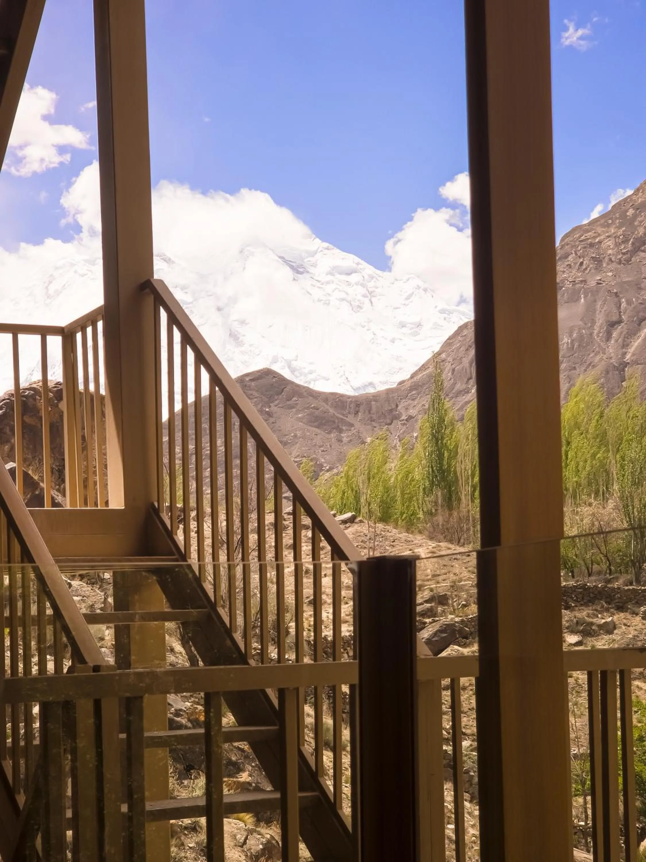 Balcony/Terrace in Ambiance Resort Hunza
