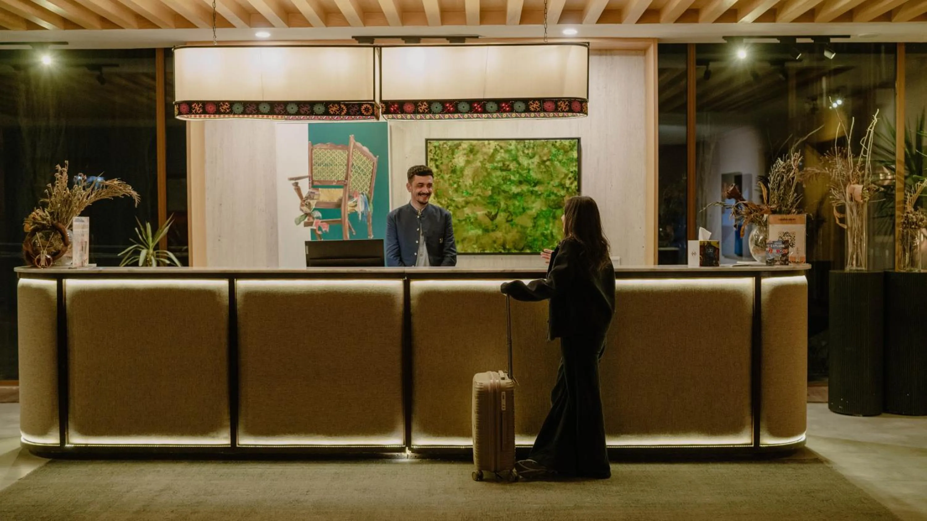 Lobby or reception in Ambiance Resort Hunza