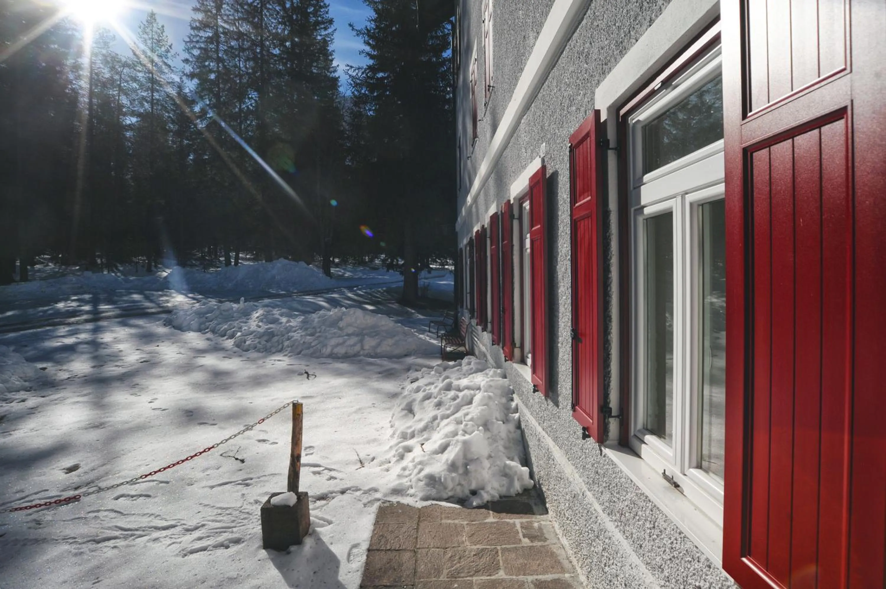 Facade/entrance in Hotel Croda Rossa