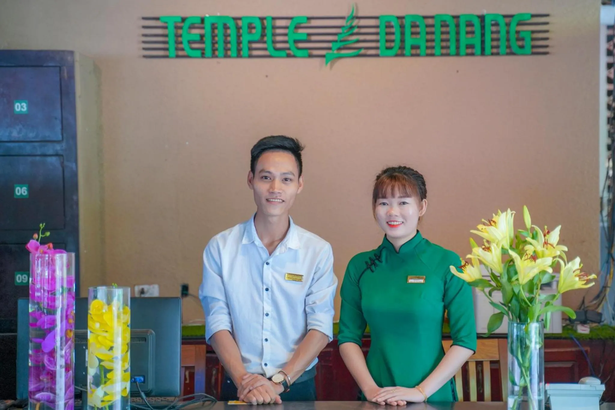 Staff in Temple Da Nang Resort