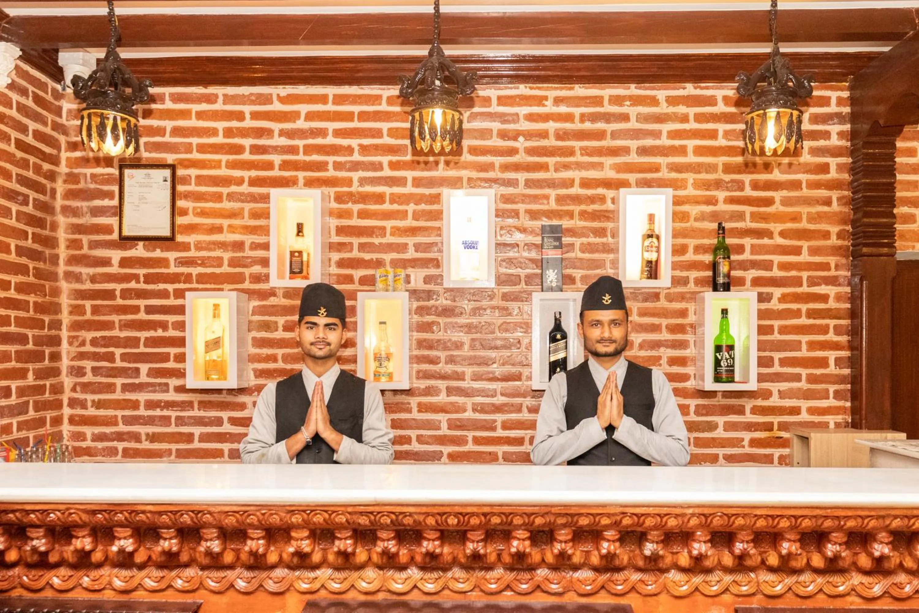 Restaurant/places to eat in Airport Himalaya Boutique Hotel