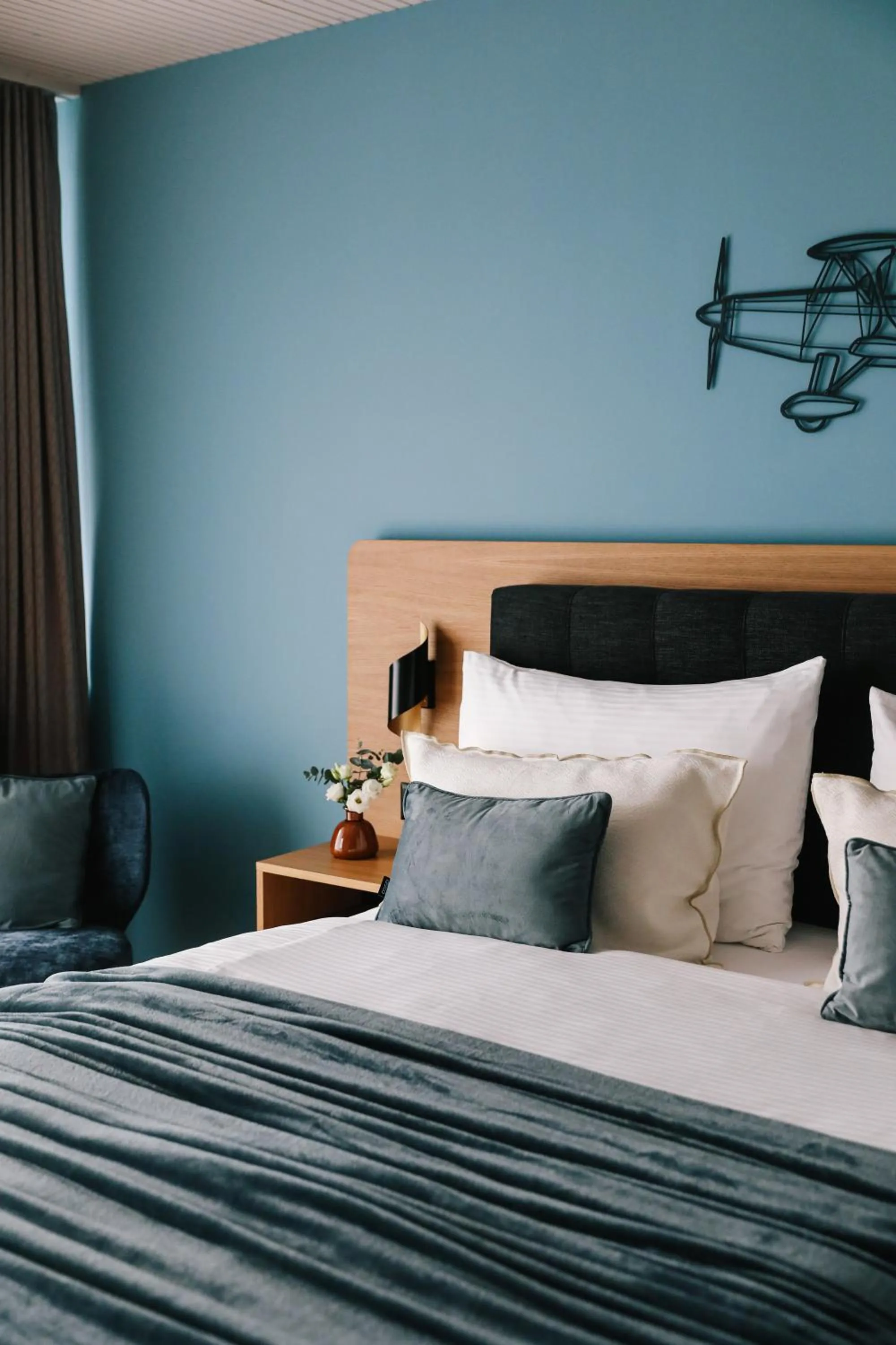 Bedroom, Bed in AMANTE Hotel