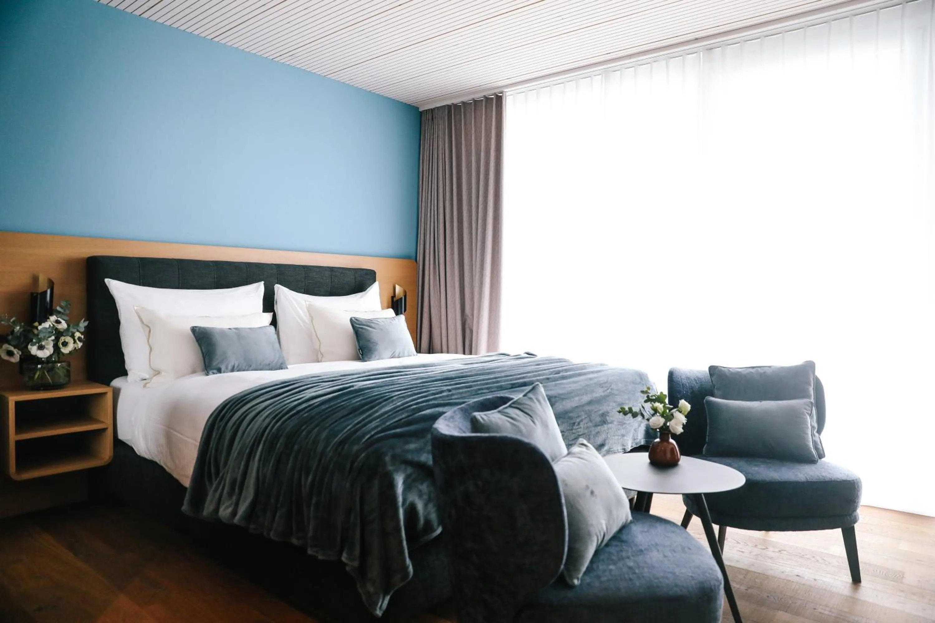 Bedroom, Bed in AMANTE Hotel