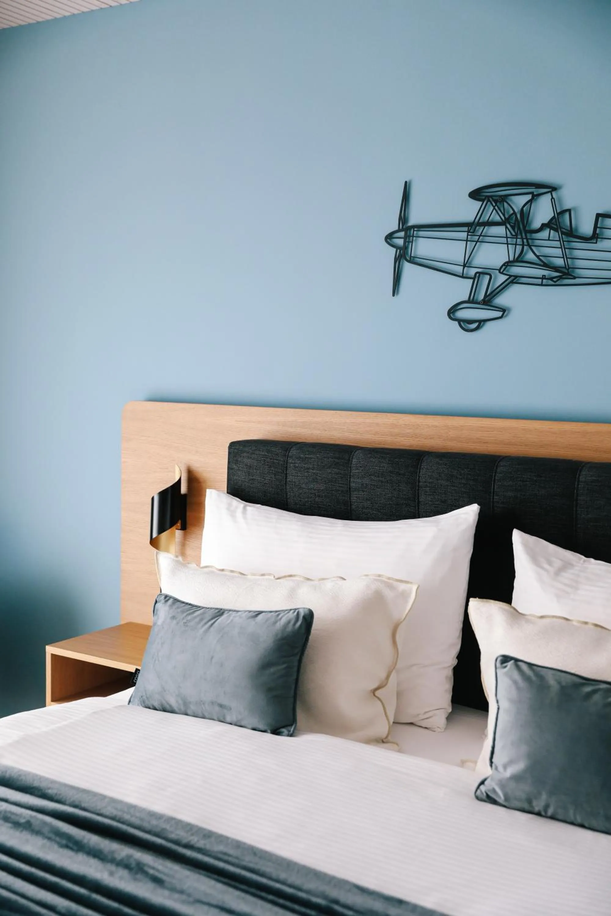 Bedroom, Bed in AMANTE Hotel