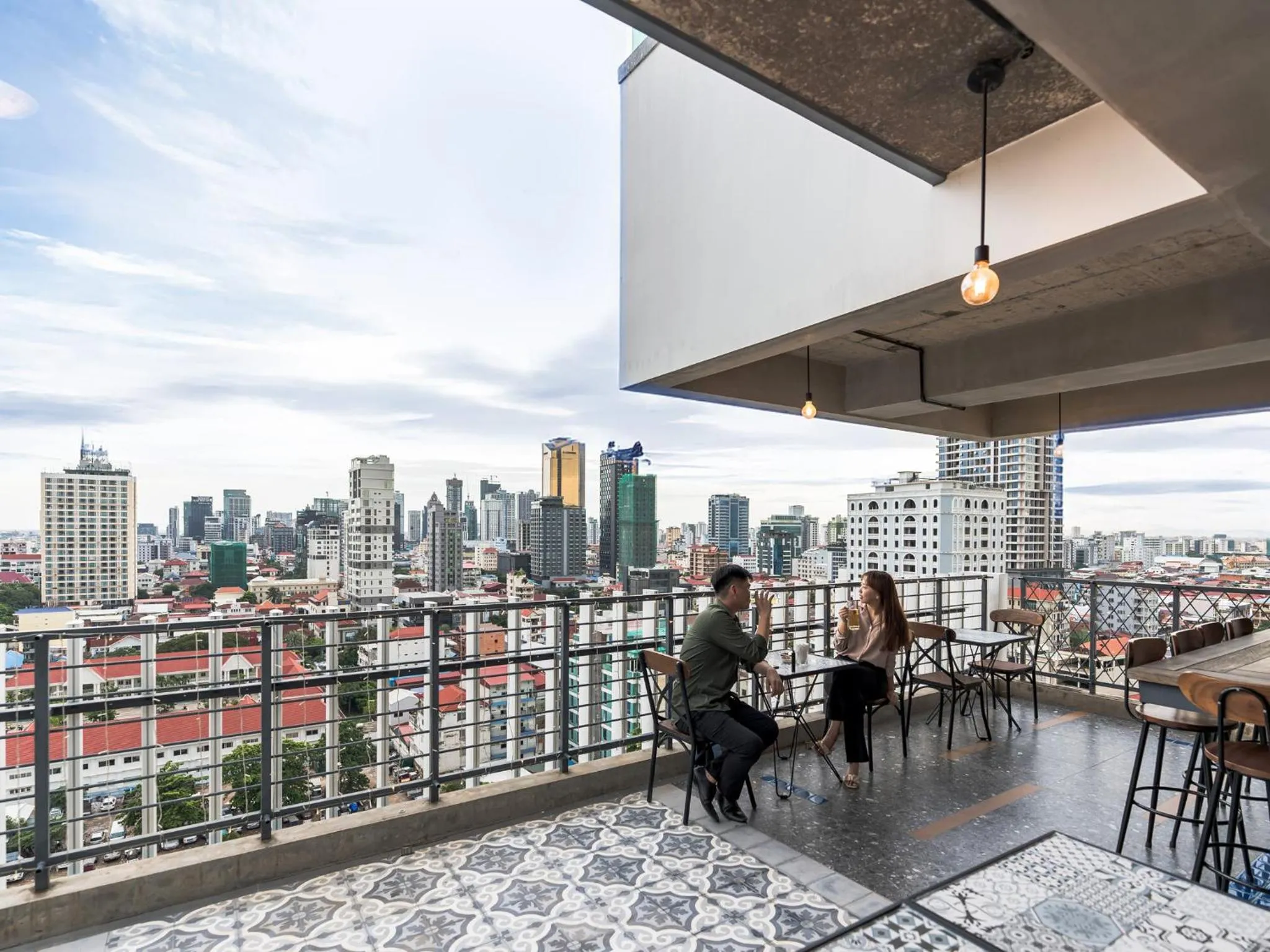 City view in CHECK inn Phnom Penh Royal Palace