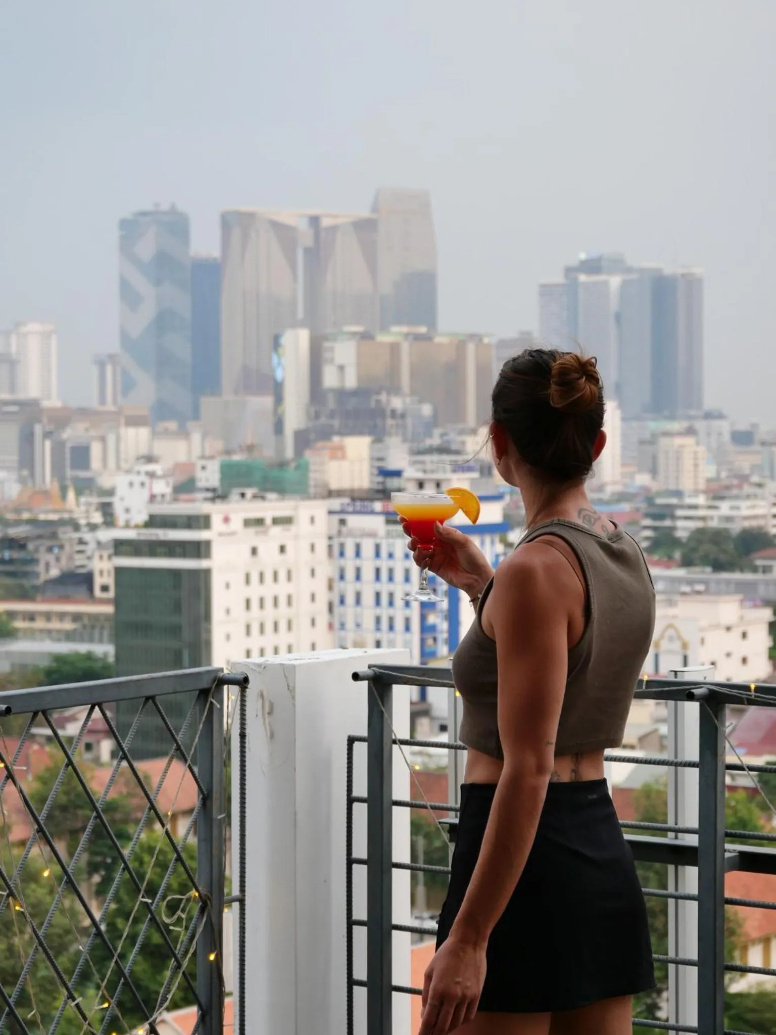 City view in CHECK inn Phnom Penh Royal Palace