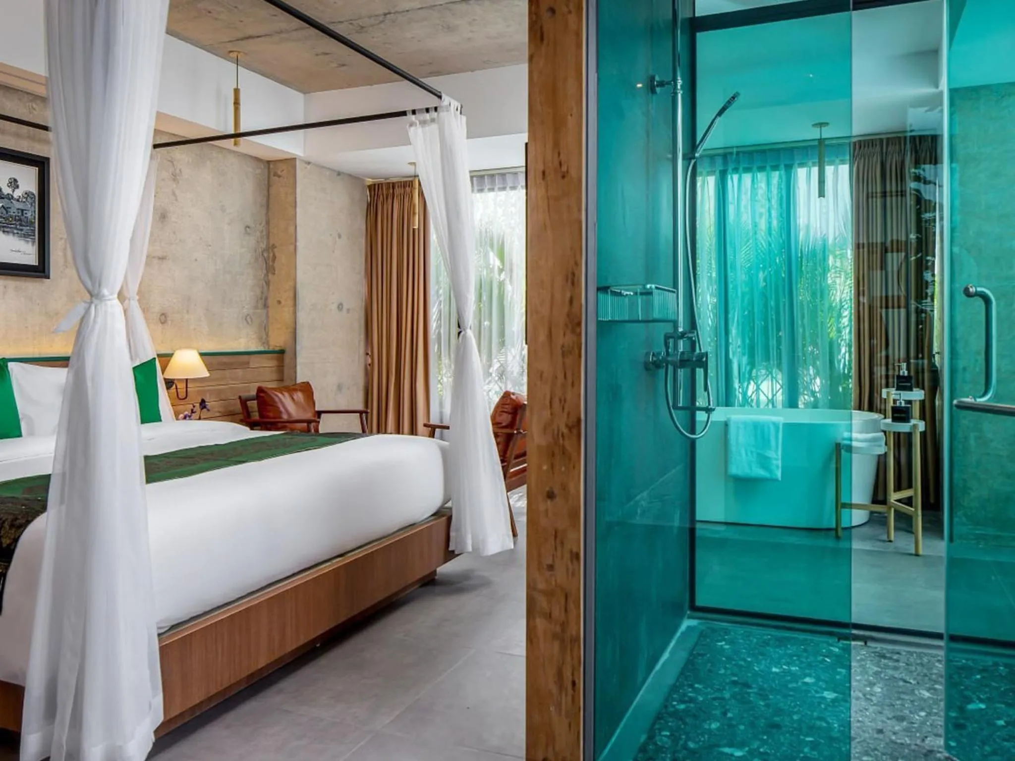 Photo of the whole room, Bed in CHECK inn Phnom Penh Royal Palace