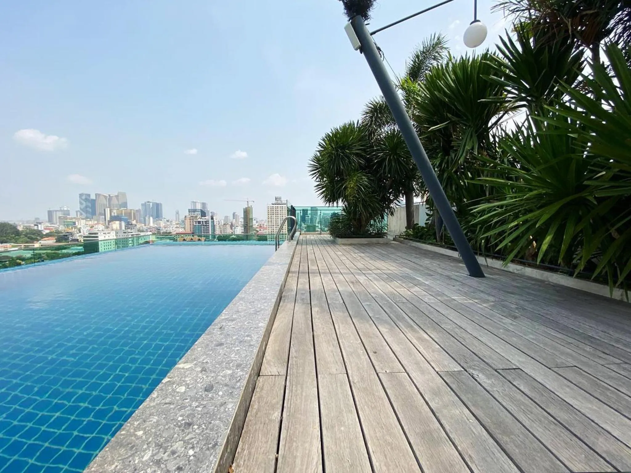 Swimming pool in CHECK inn Phnom Penh Royal Palace