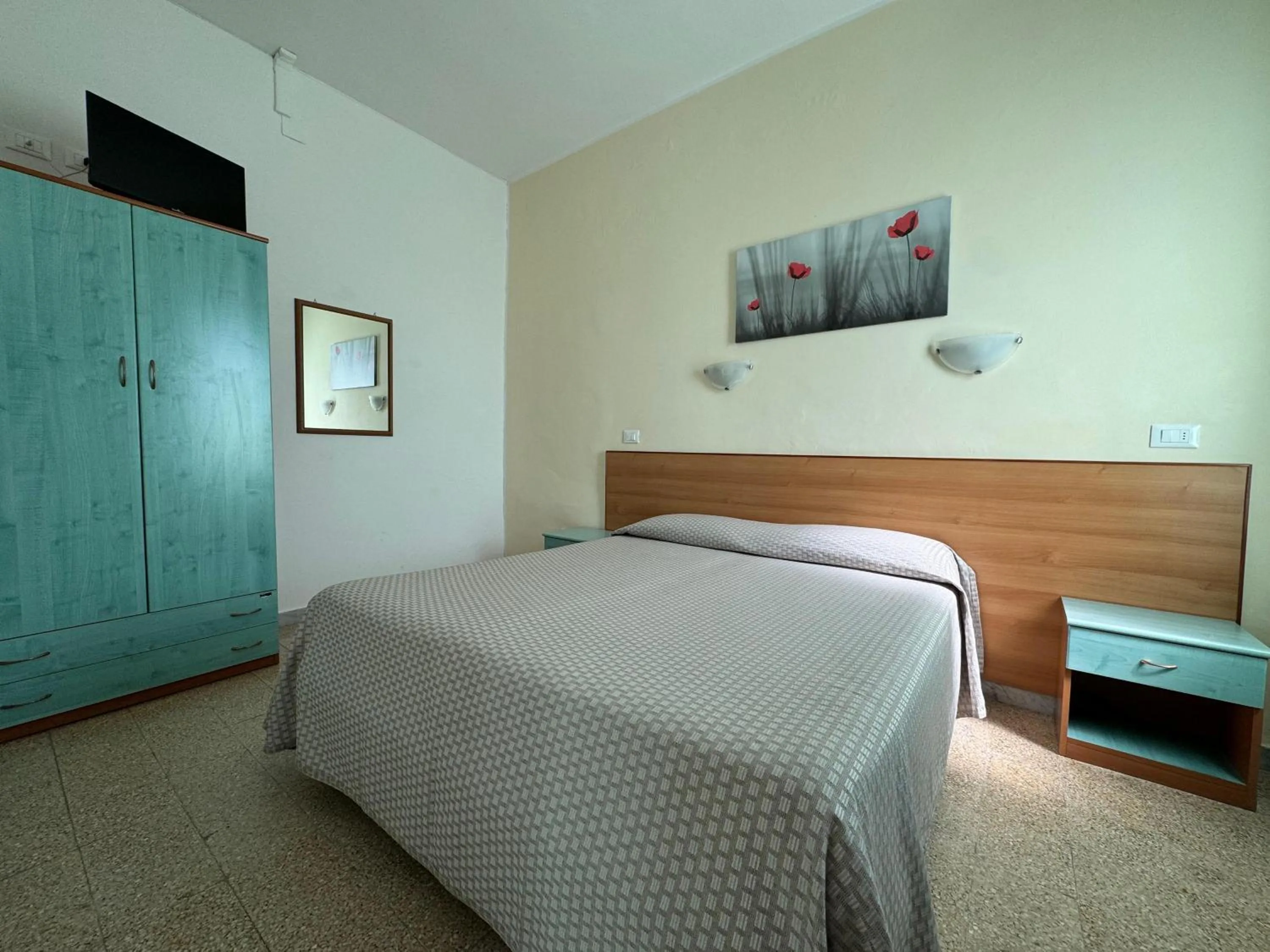 Bed in Hotel Valente