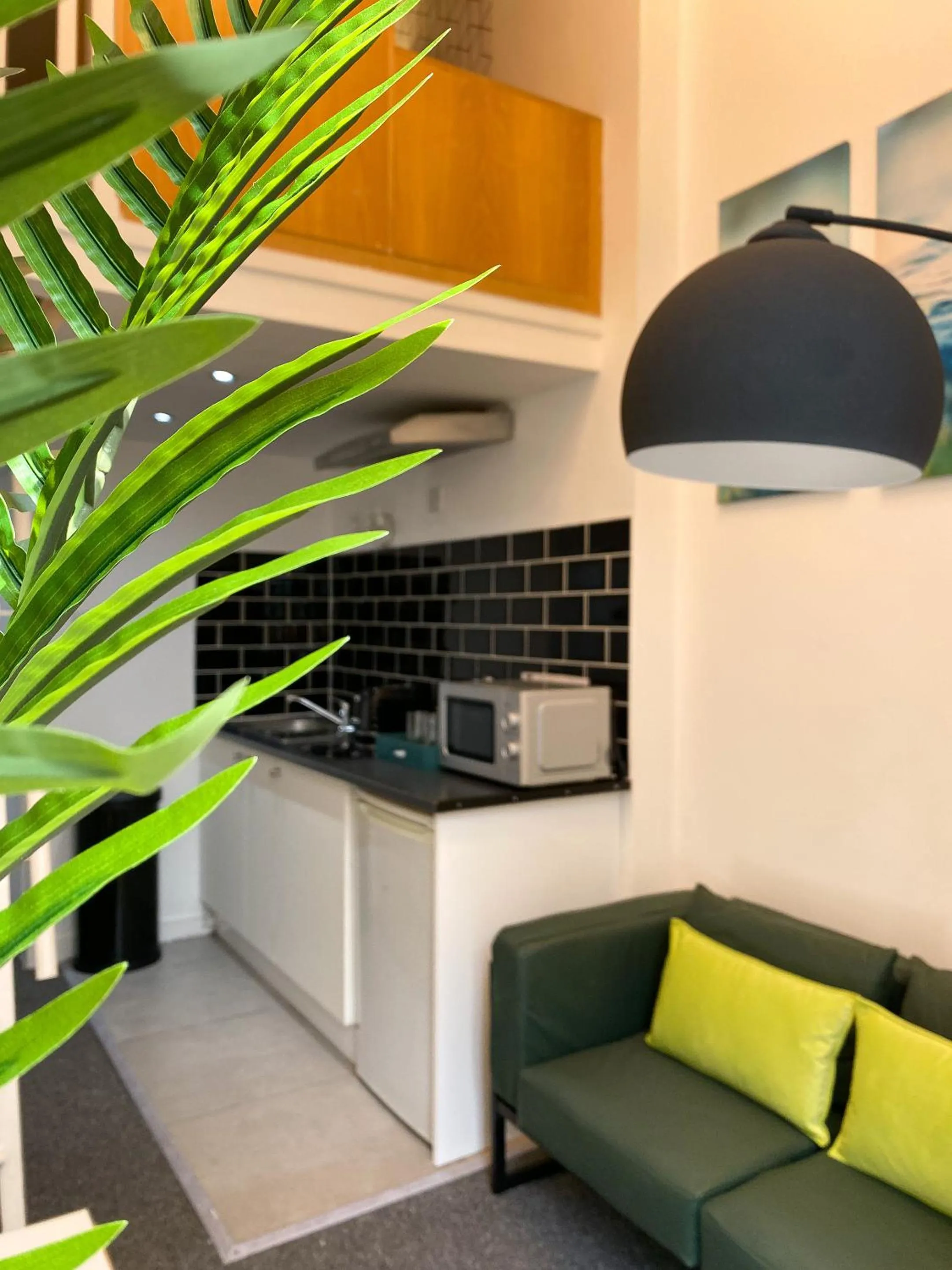 Kitchen or kitchenette in Modern Studios Close To Hyde Park