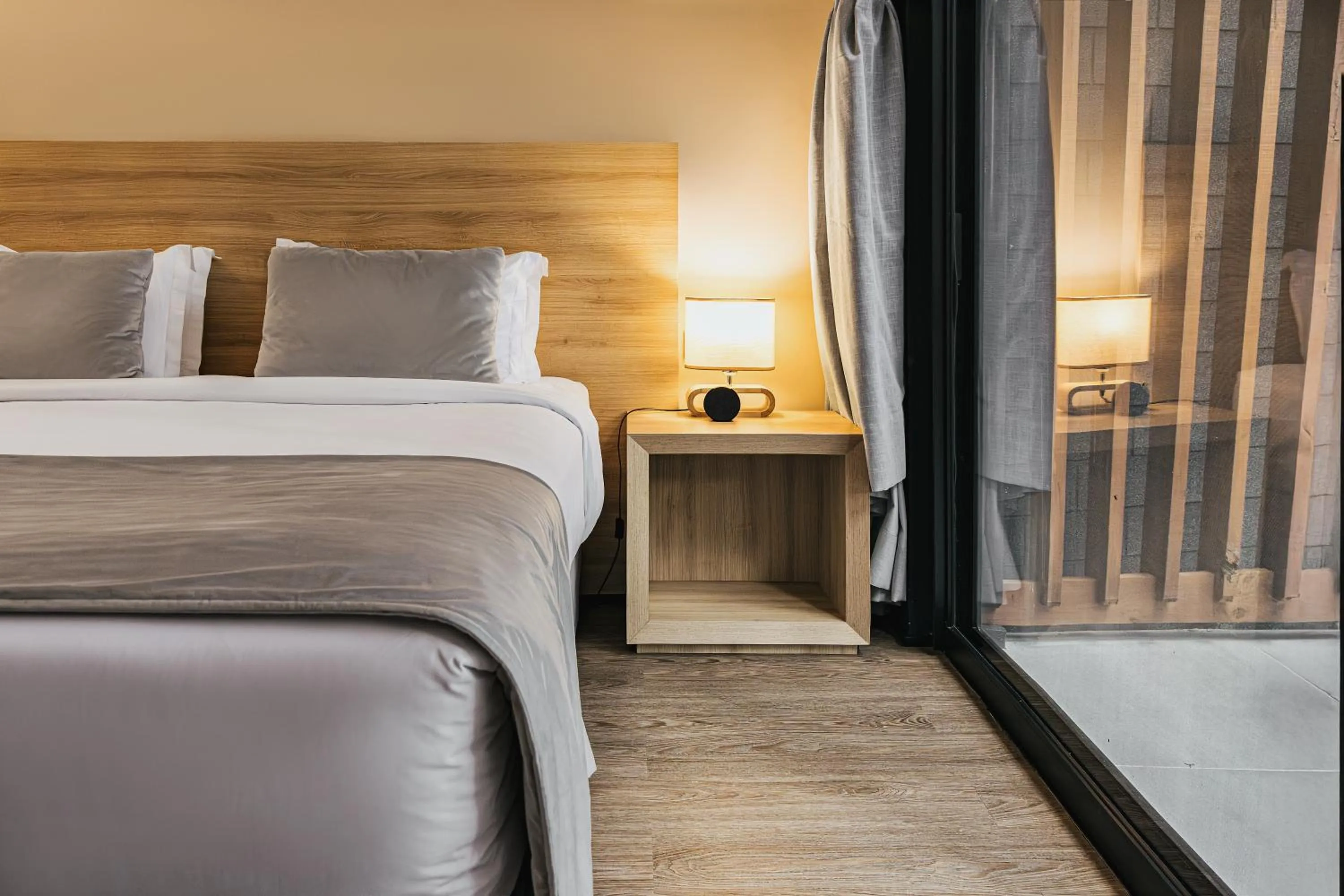 Bed in Hotel Boutique Vinícola Araucária by Slaviero Hotéis