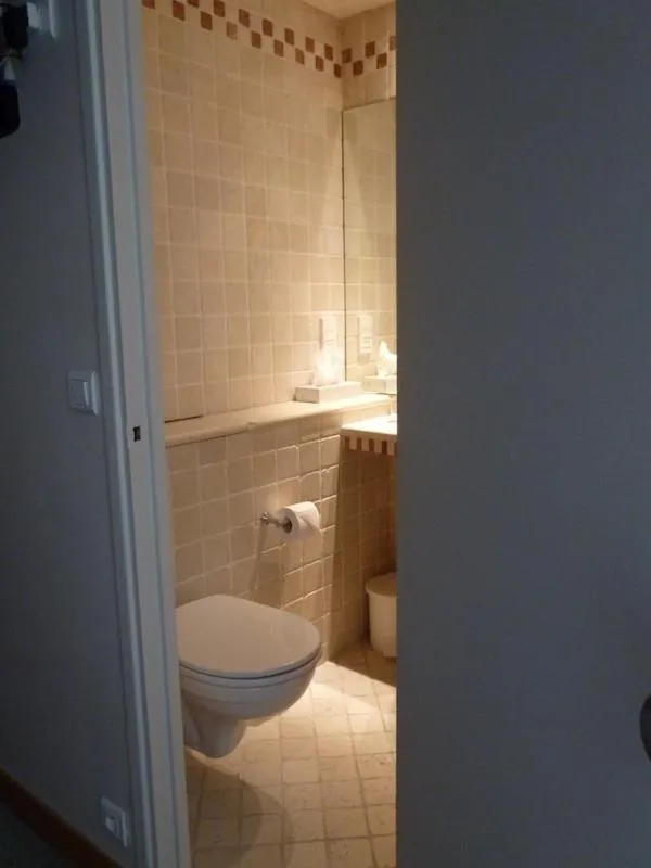 Bathroom in Hôtel du Vieux Marais