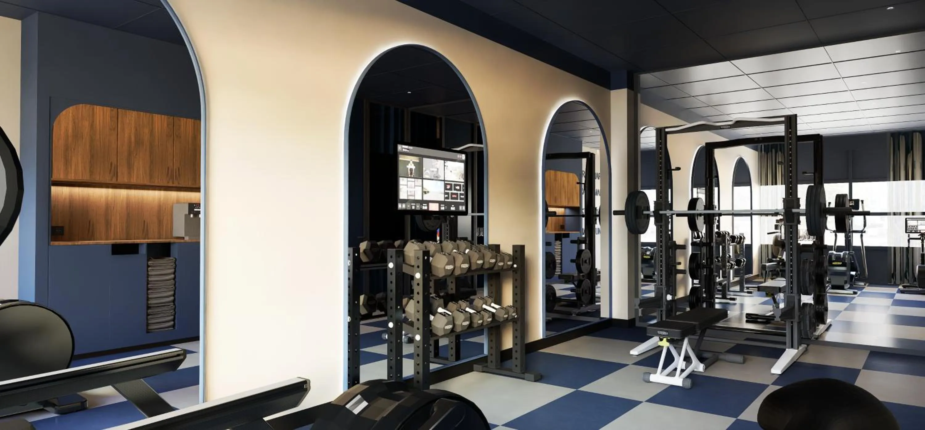Fitness centre/facilities in Mercure Hotel Den Haag Central
