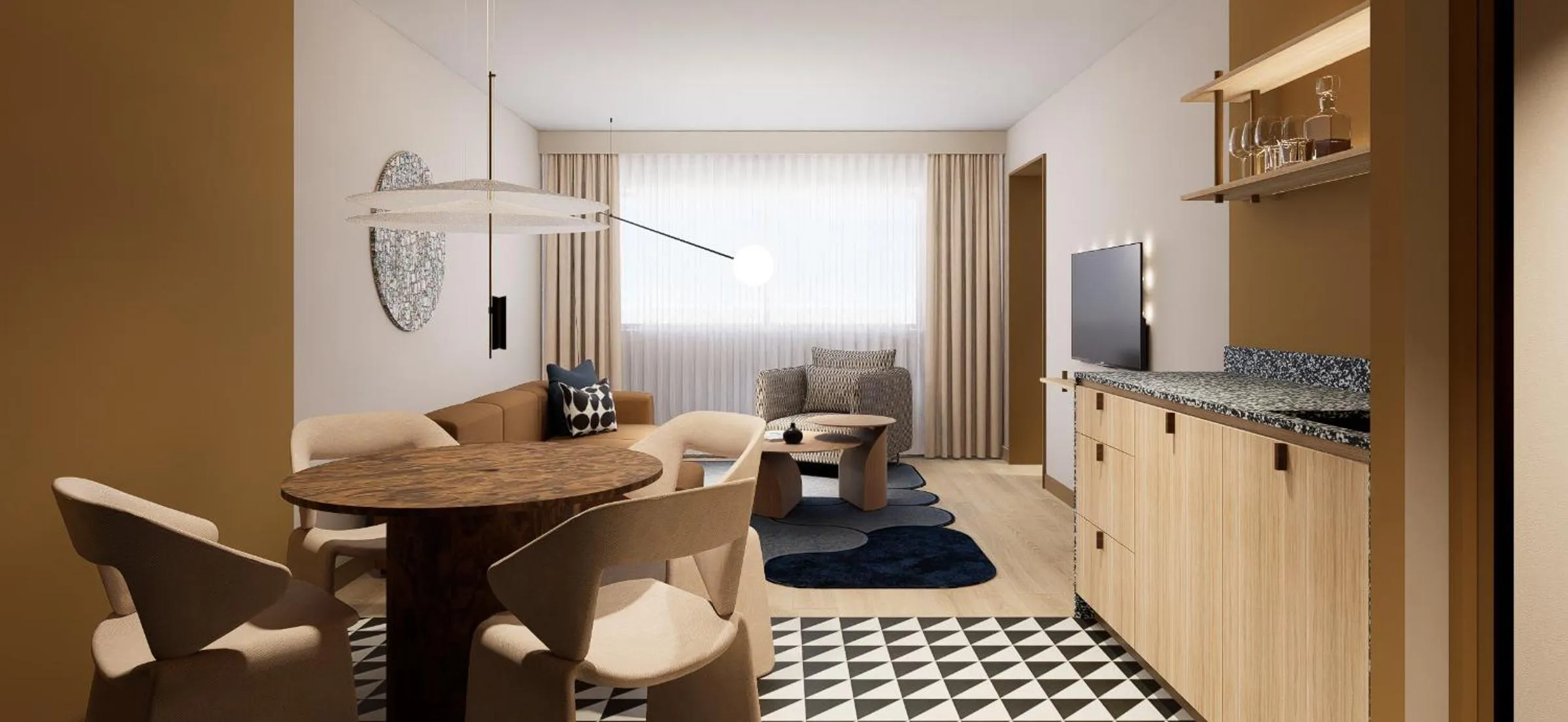 Living room in Mercure Hotel Den Haag Central