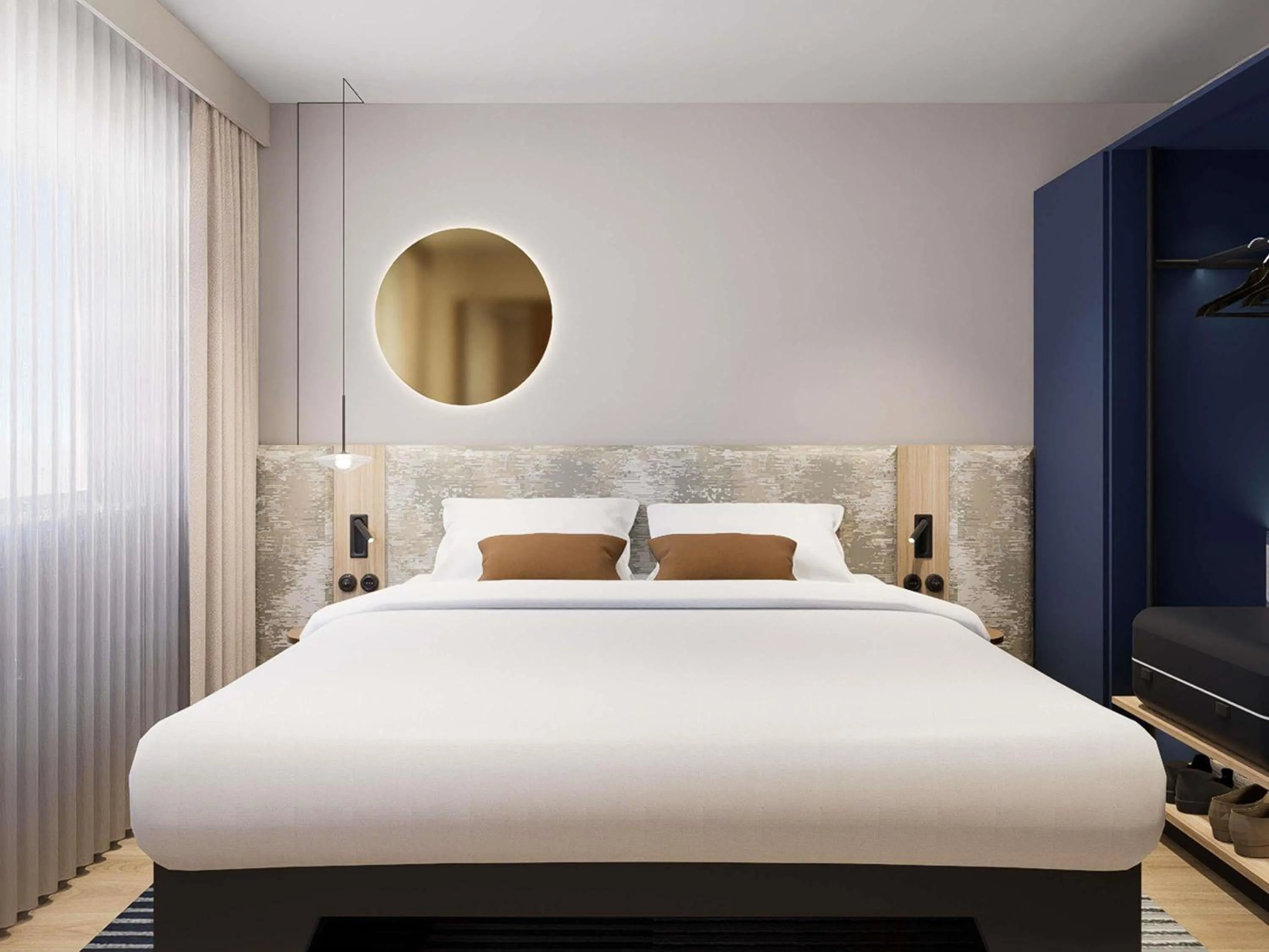 Bedroom, Bed in Mercure Hotel Den Haag Central