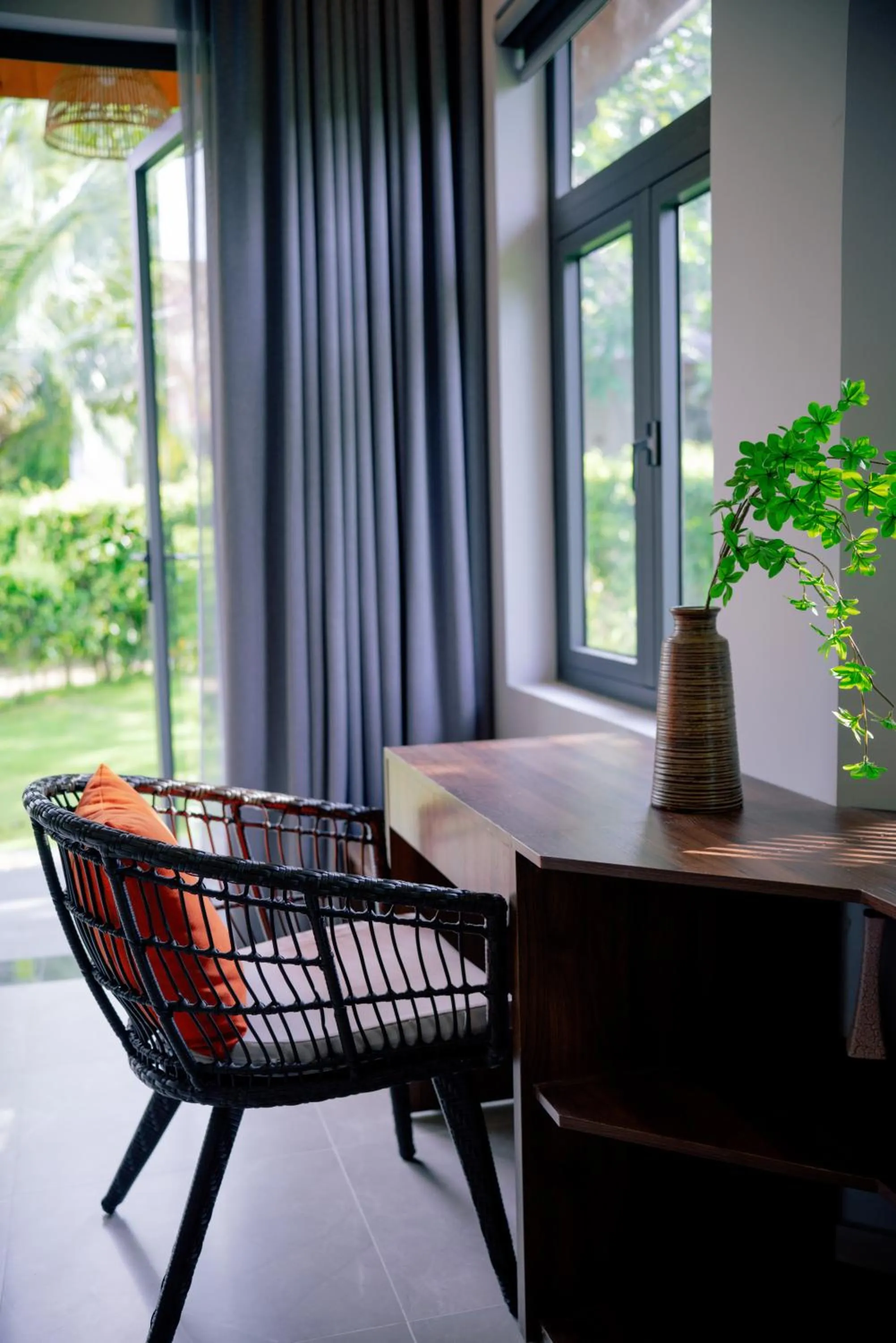 Living room in Emerald Garden Retreat