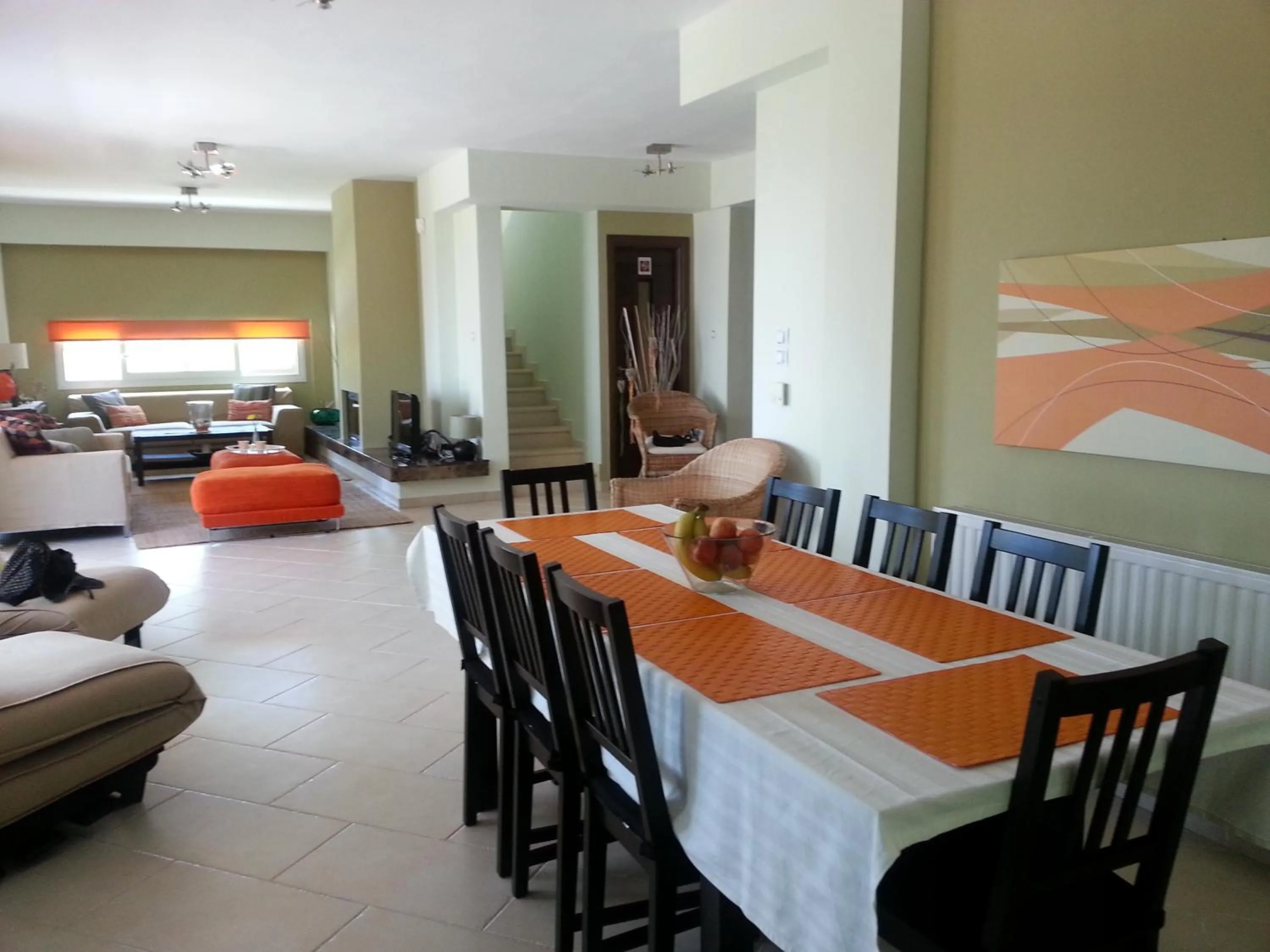 Kitchen or kitchenette in Villa Anna Maria Kriopigi Private Pool & Sea View 5 Bedrooms