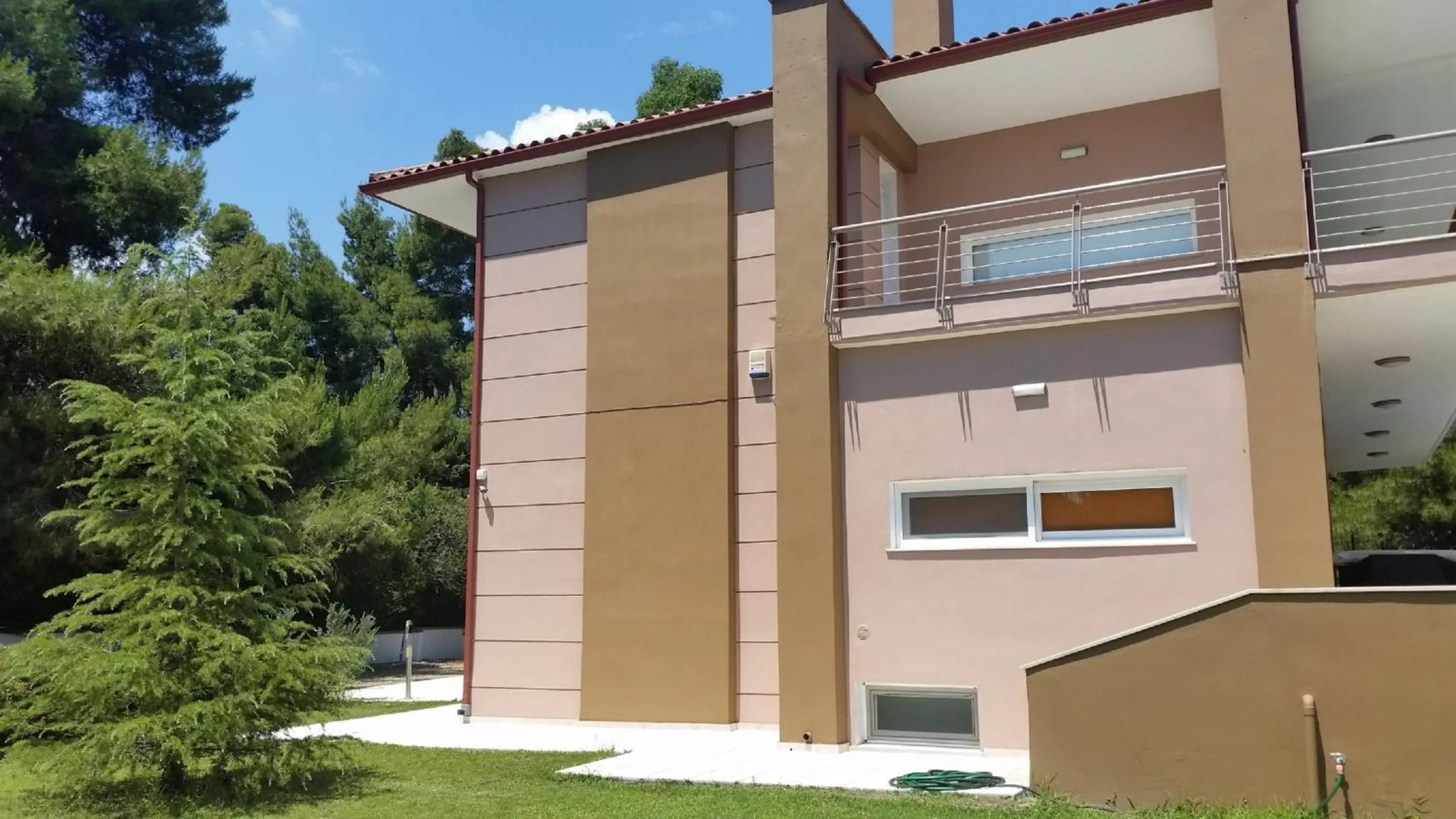 Property building in Villa Anna Maria Kriopigi Private Pool & Sea View 5 Bedrooms