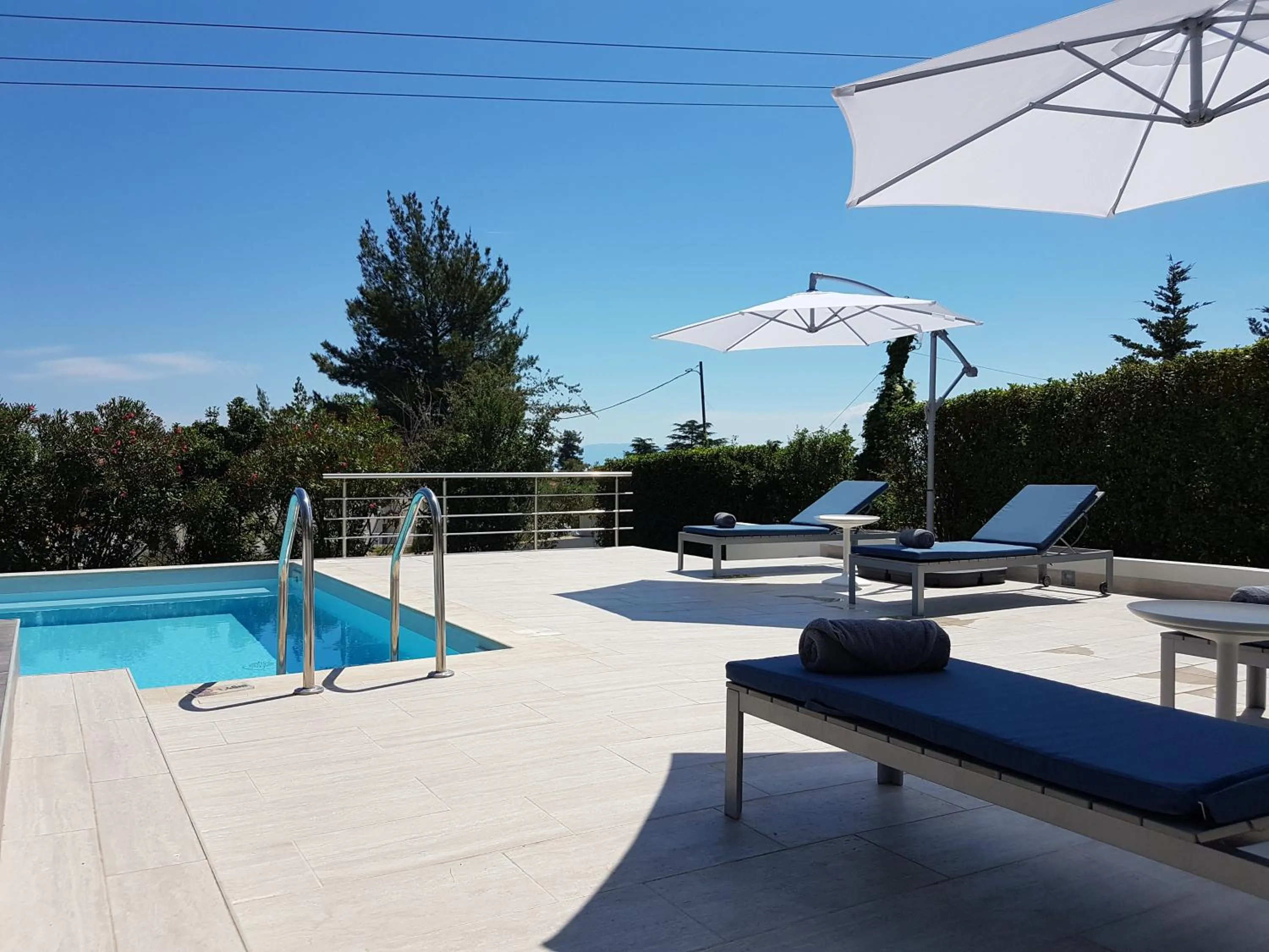 Swimming pool in Villa Anna Maria Kriopigi Private Pool & Sea View 5 Bedrooms