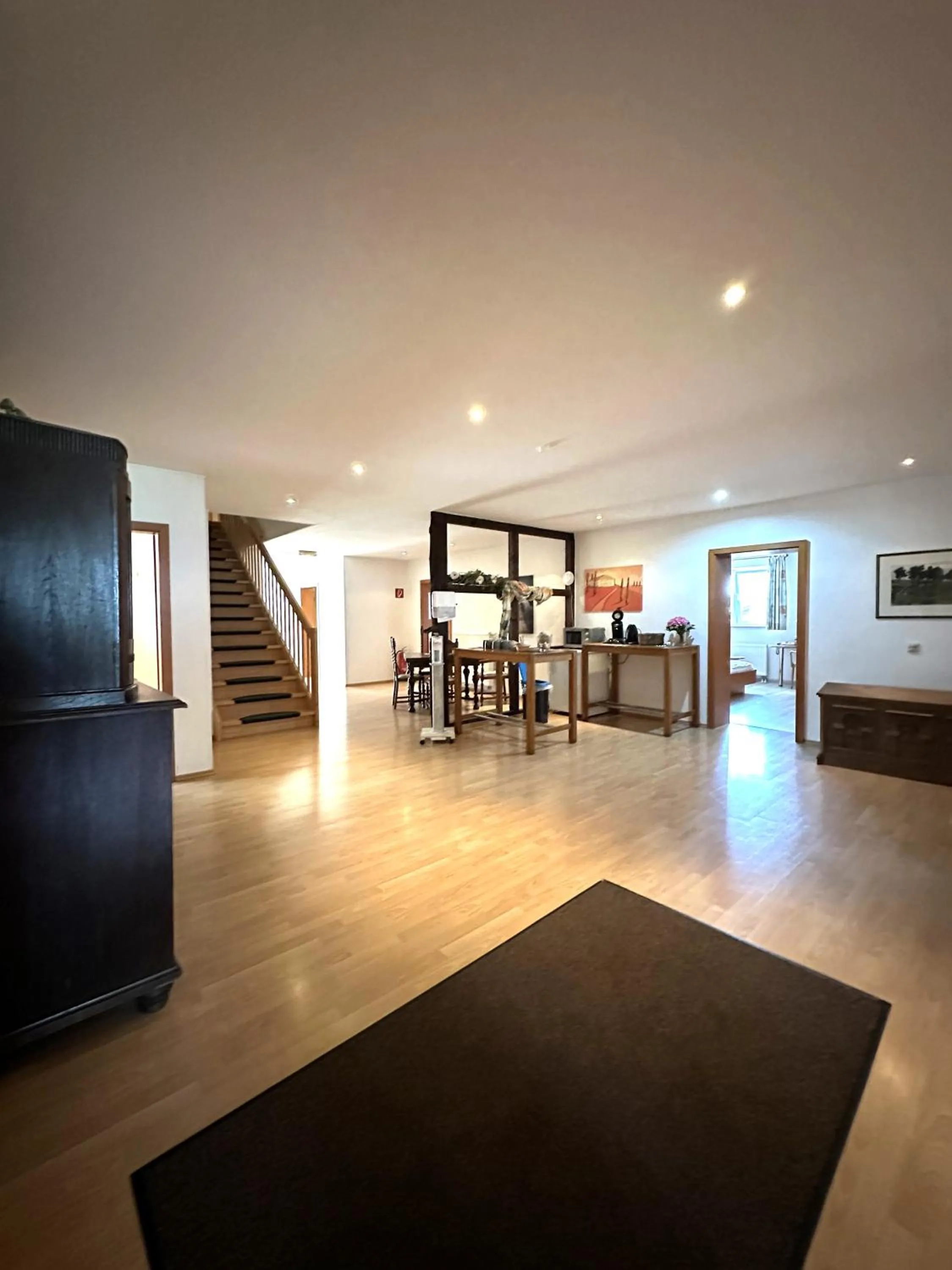 Kitchen or kitchenette in Landhotel Vessens Hoff