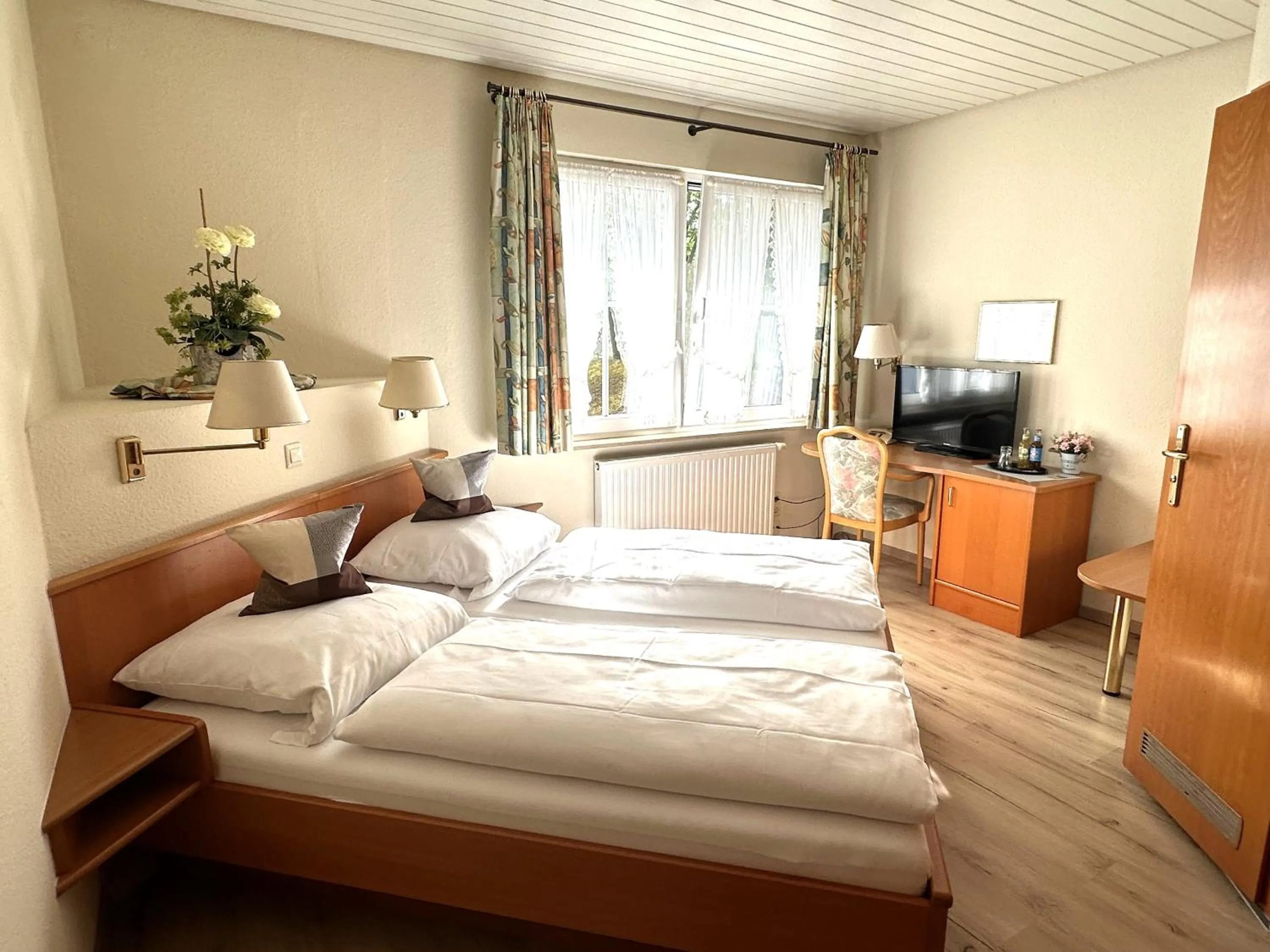 Bed in Landhotel Vessens Hoff