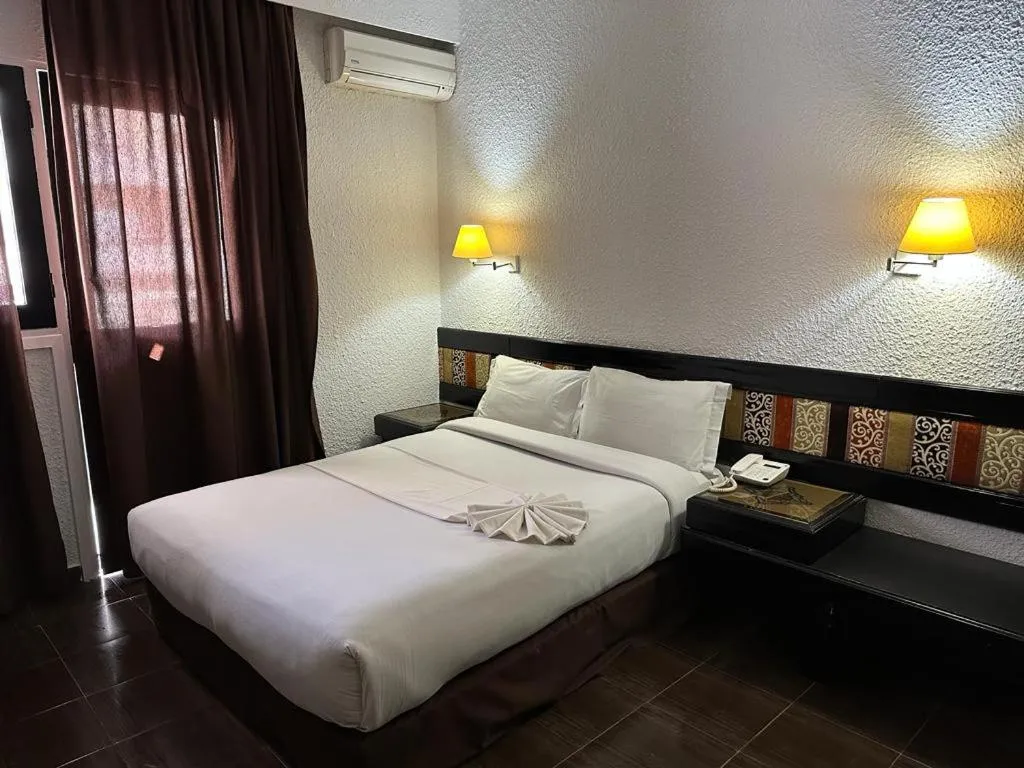 Bed in Ourida Urban Hotel Rabat