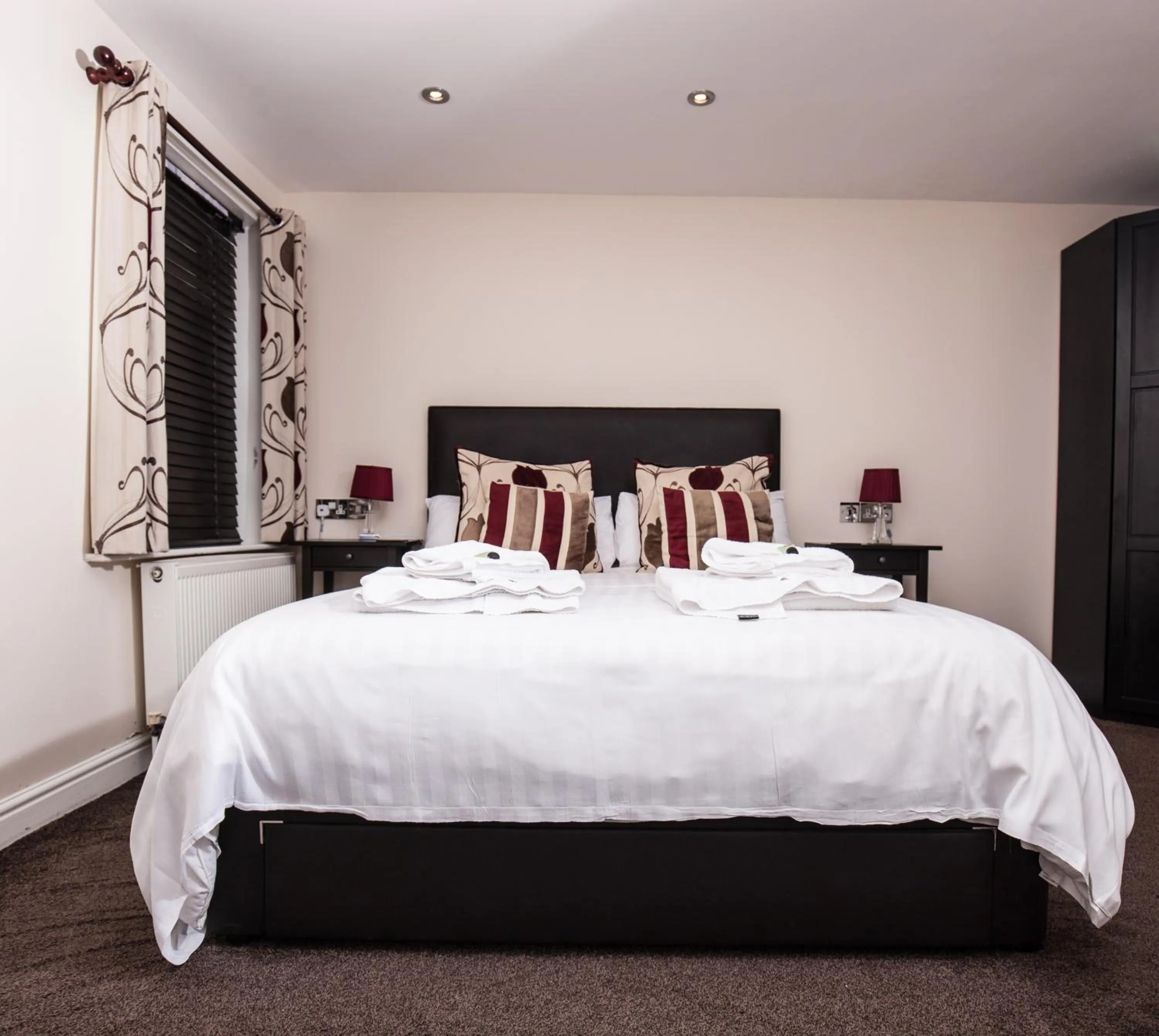 Bed in Bridge Hotel Brandon