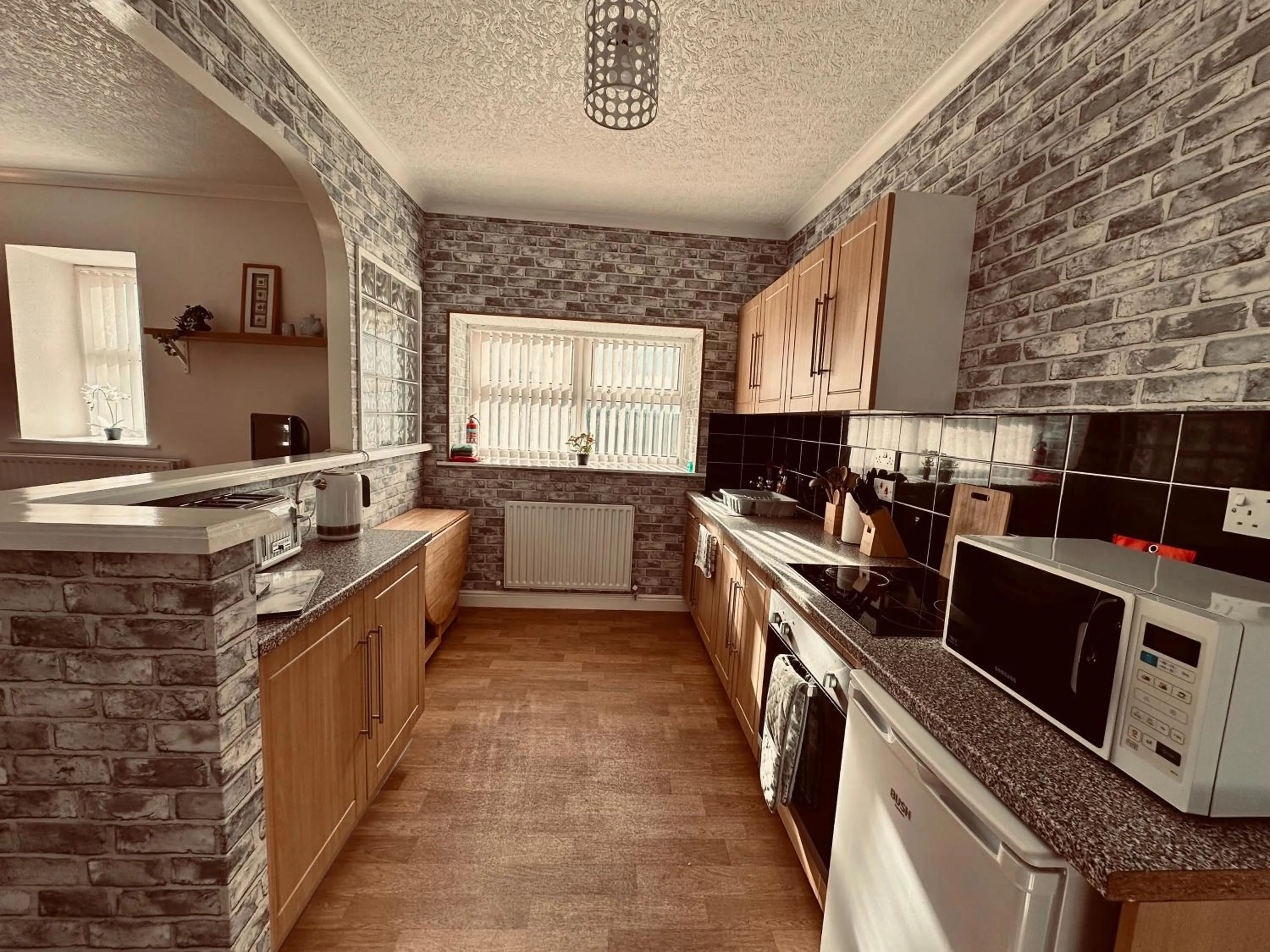 Kitchen or kitchenette in Bettyhill Hotel